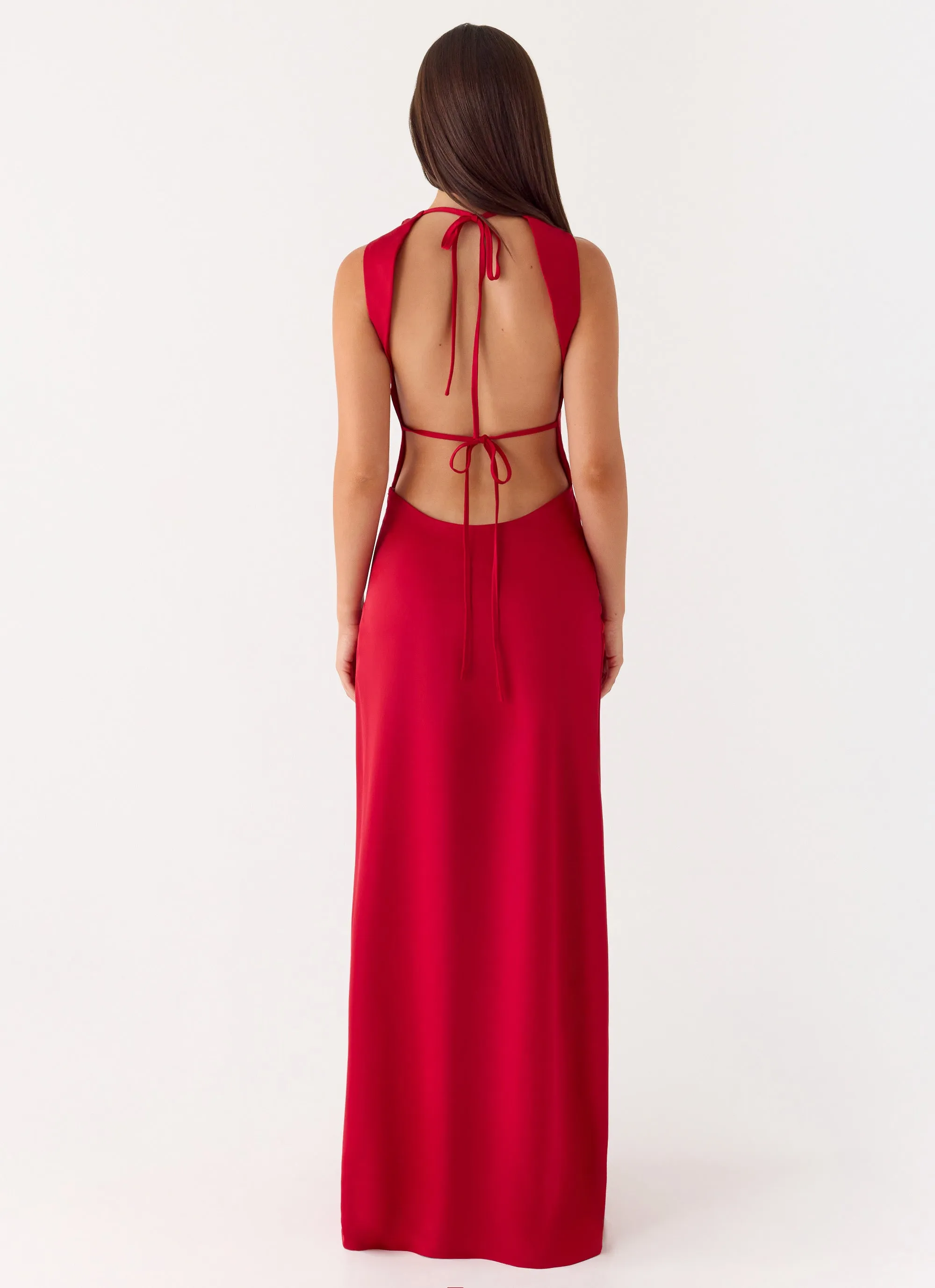 Kaiden Maxi Dress - Red sold by Peppermayo product image thumbnail 3