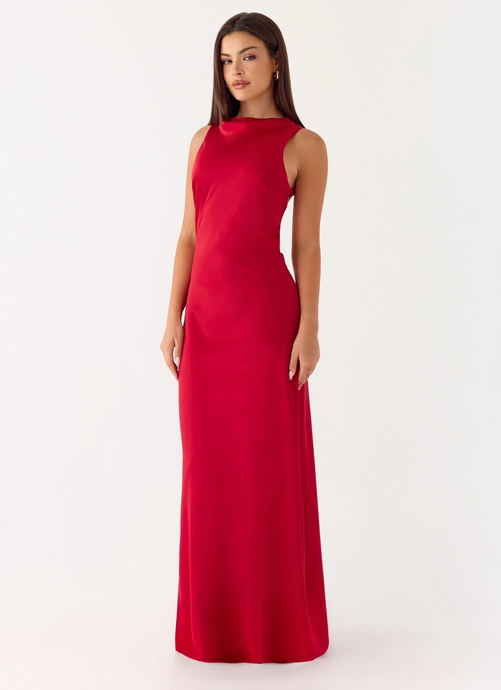 Kaiden Maxi Dress - Red sold by Peppermayo product image thumbnail 4