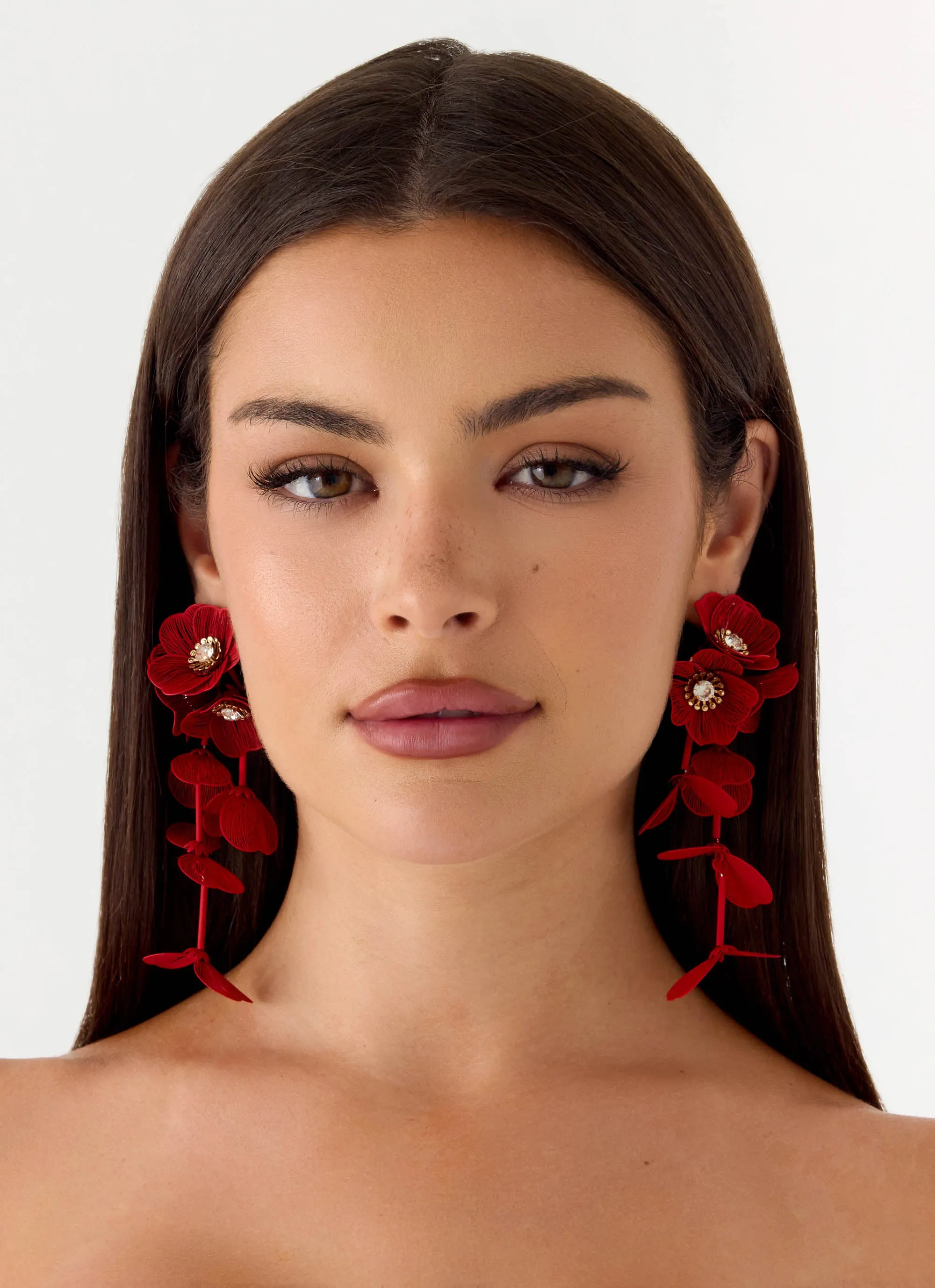 Venetta Earrings - Red sold by Peppermayo product image thumbnail 4