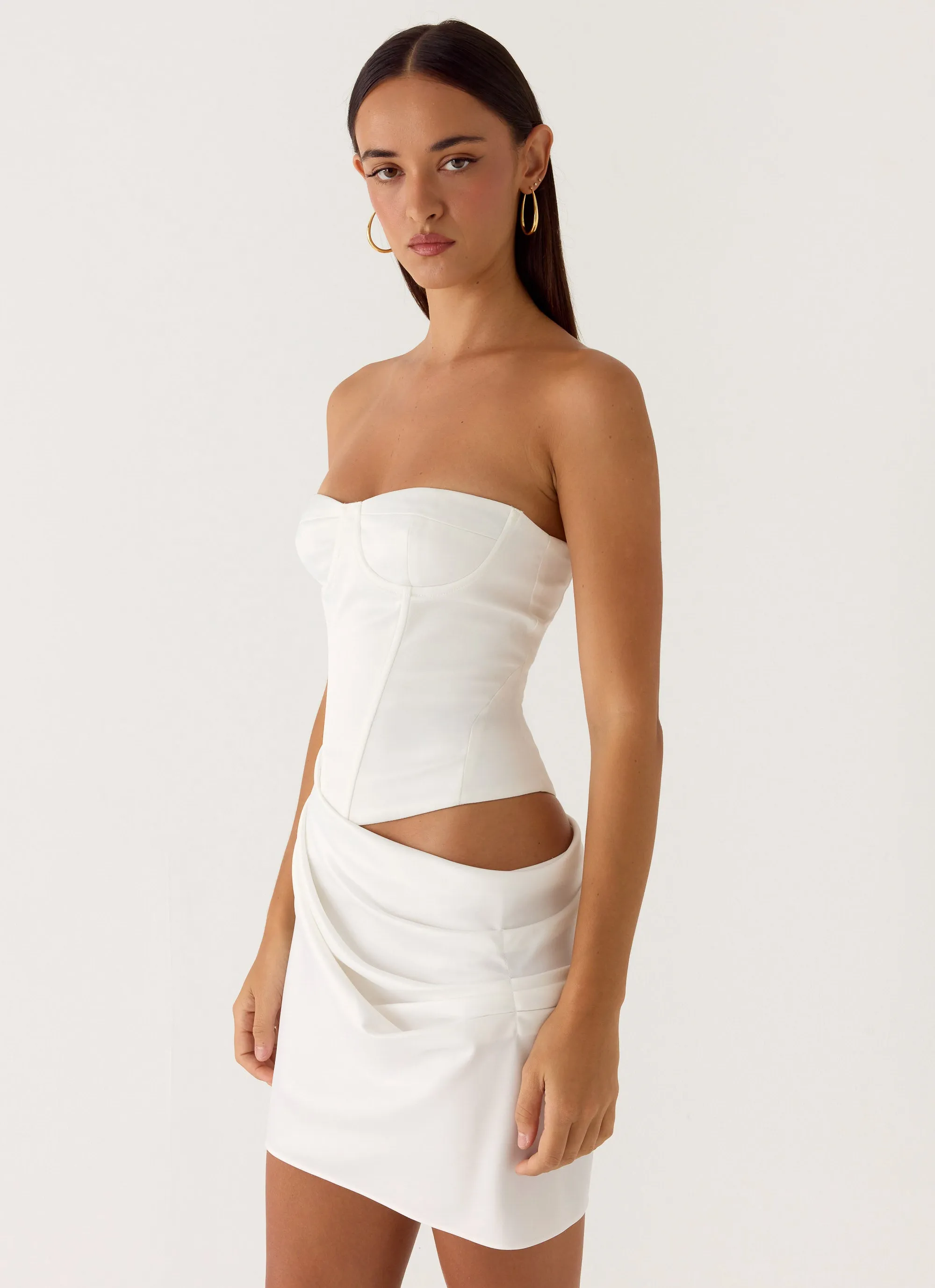 Cosmala Mini Dress - White sold by Peppermayo product image thumbnail 5