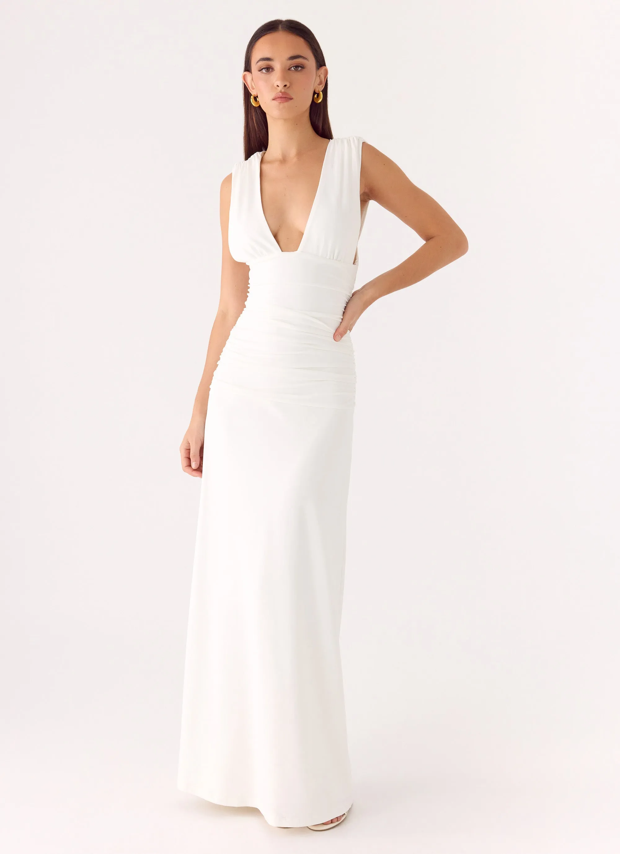 Options Maxi Dress - White sold by Peppermayo product image thumbnail 5