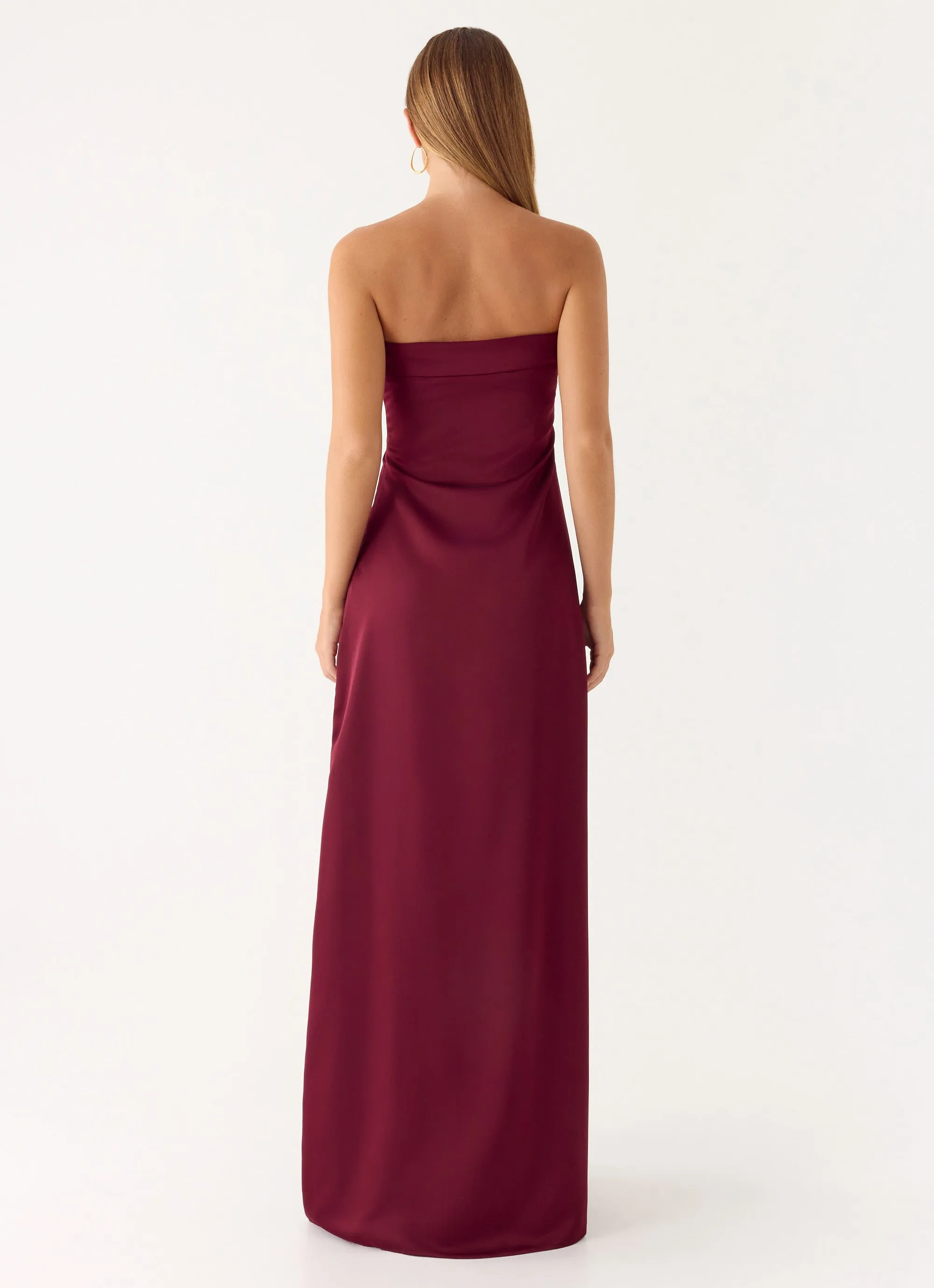 Jiana Maxi Dress - Merlot sold by Peppermayo product image thumbnail 3