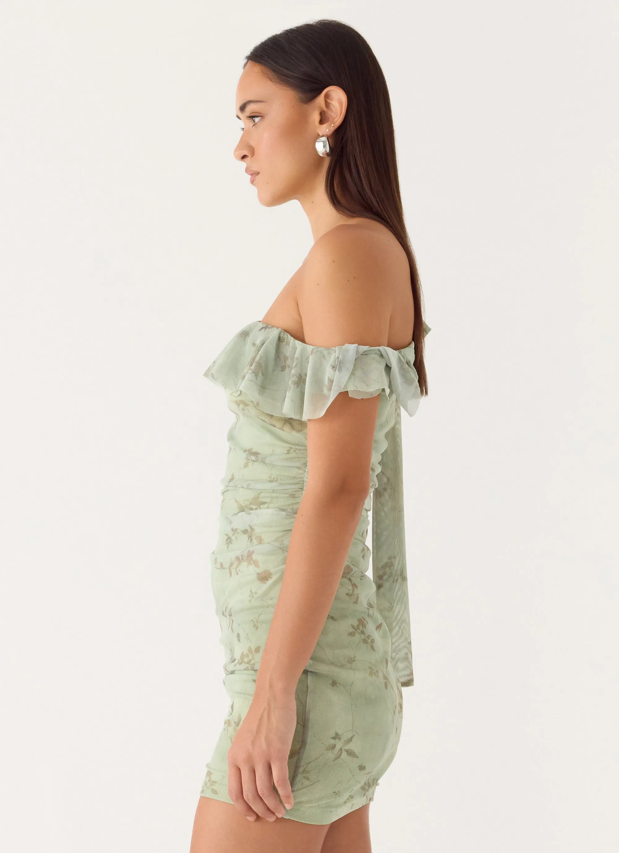 Hidden Gesture Mini Dress - Wispy Fern sold by Peppermayo product image thumbnail 3