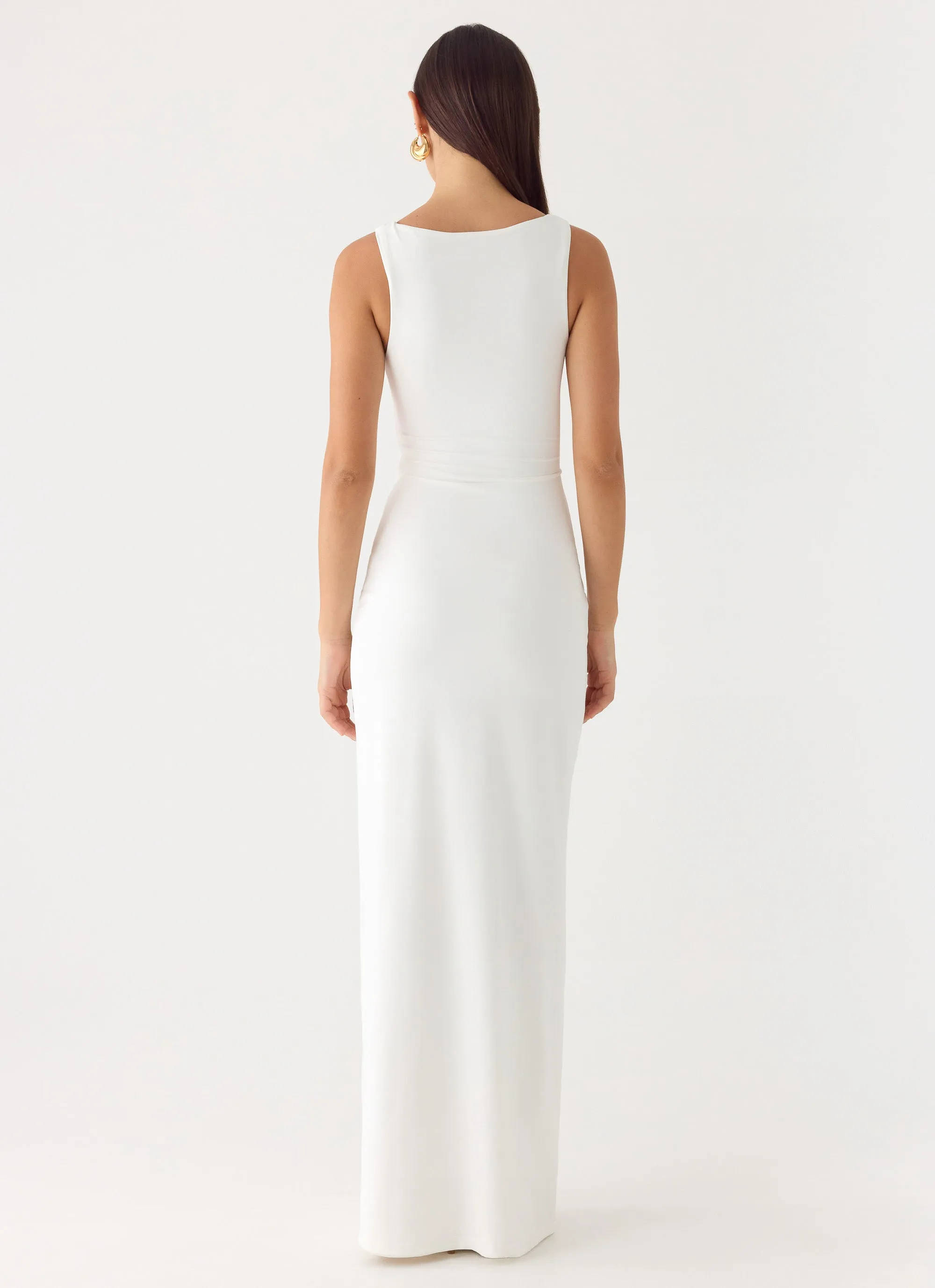 Nerine Maxi Dress - White sold by Peppermayo product image thumbnail 3