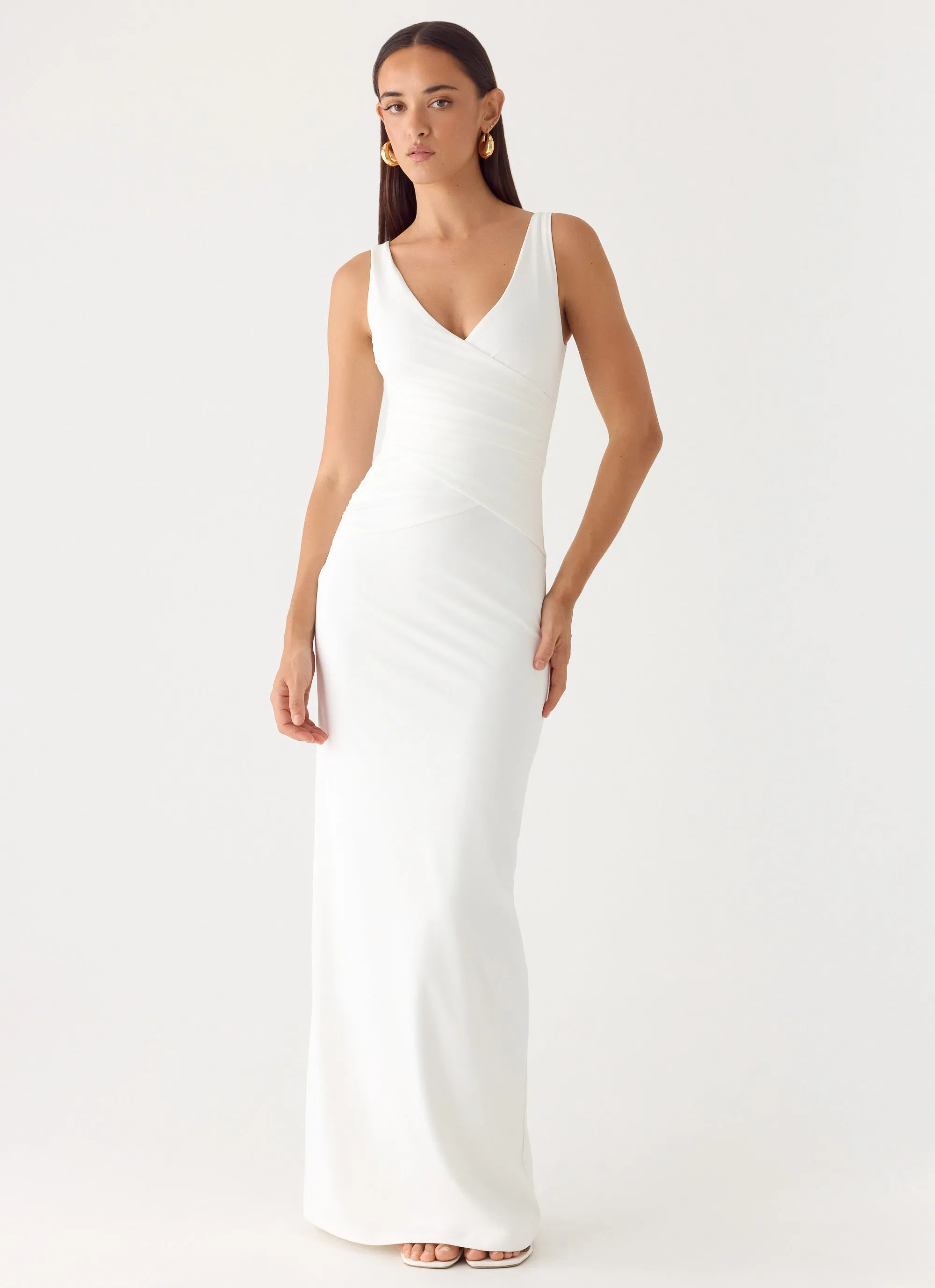Nerine Maxi Dress - White sold by Peppermayo product image thumbnail 4
