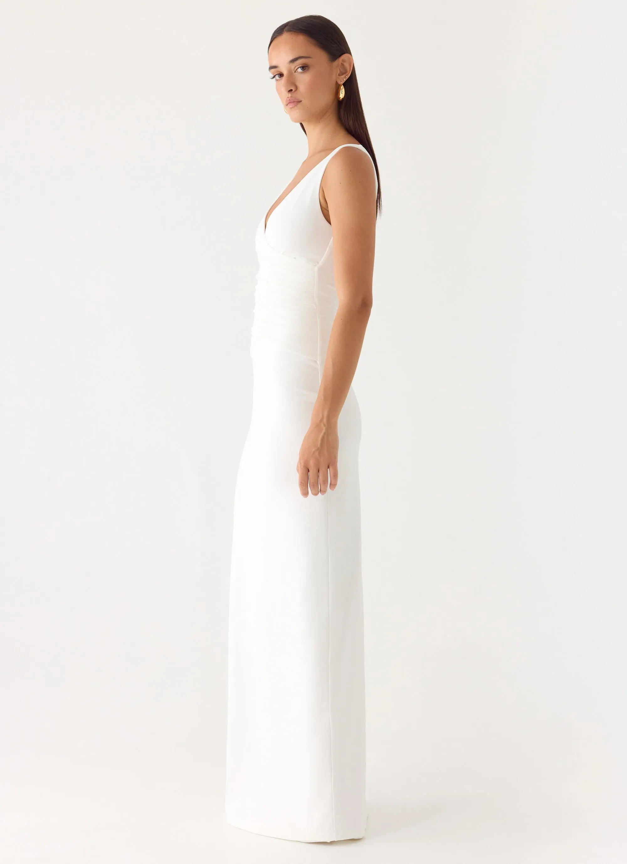 Nerine Maxi Dress - White sold by Peppermayo product image thumbnail 2