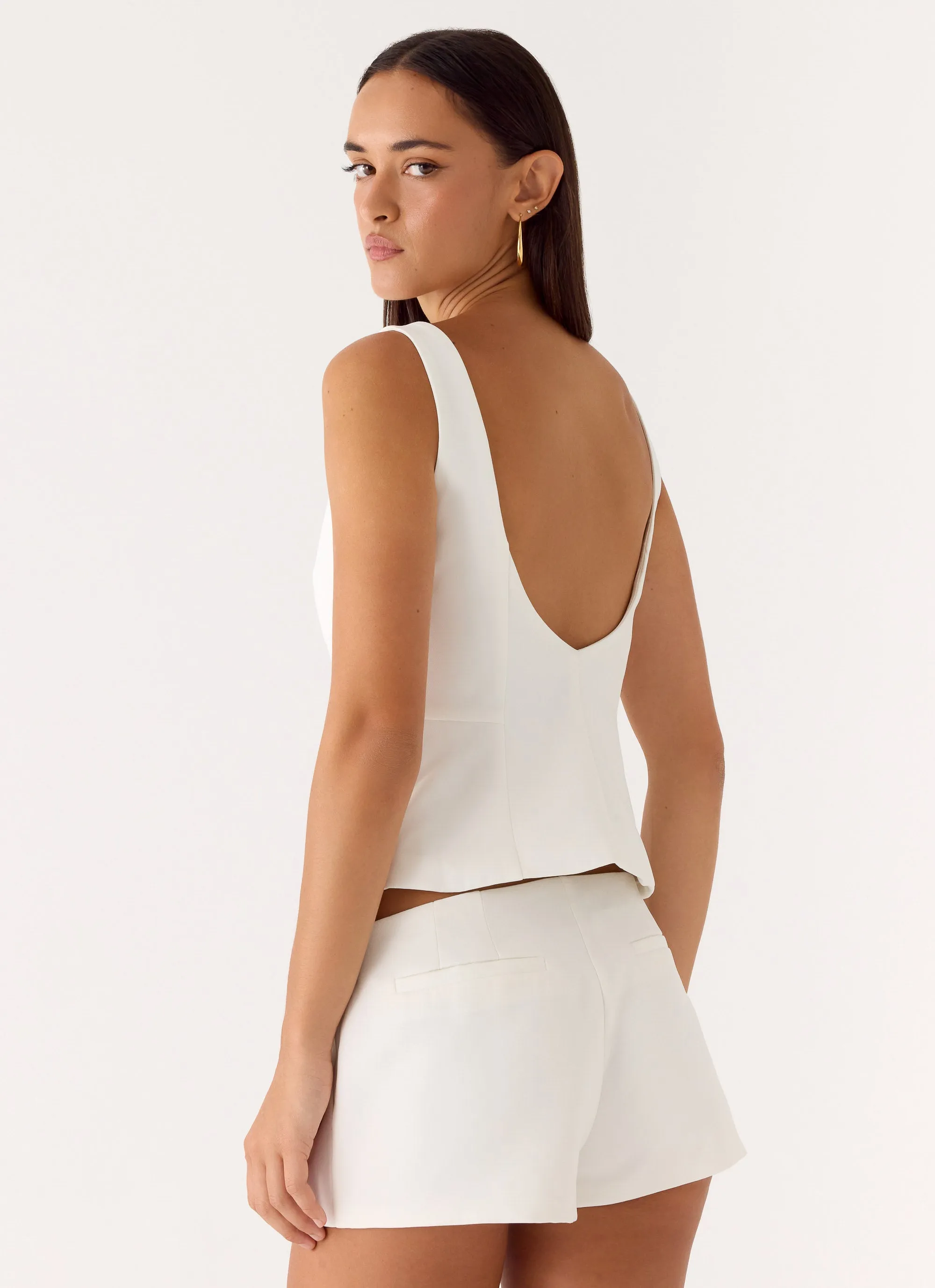 Lulita Top - White sold by Peppermayo product image thumbnail 4