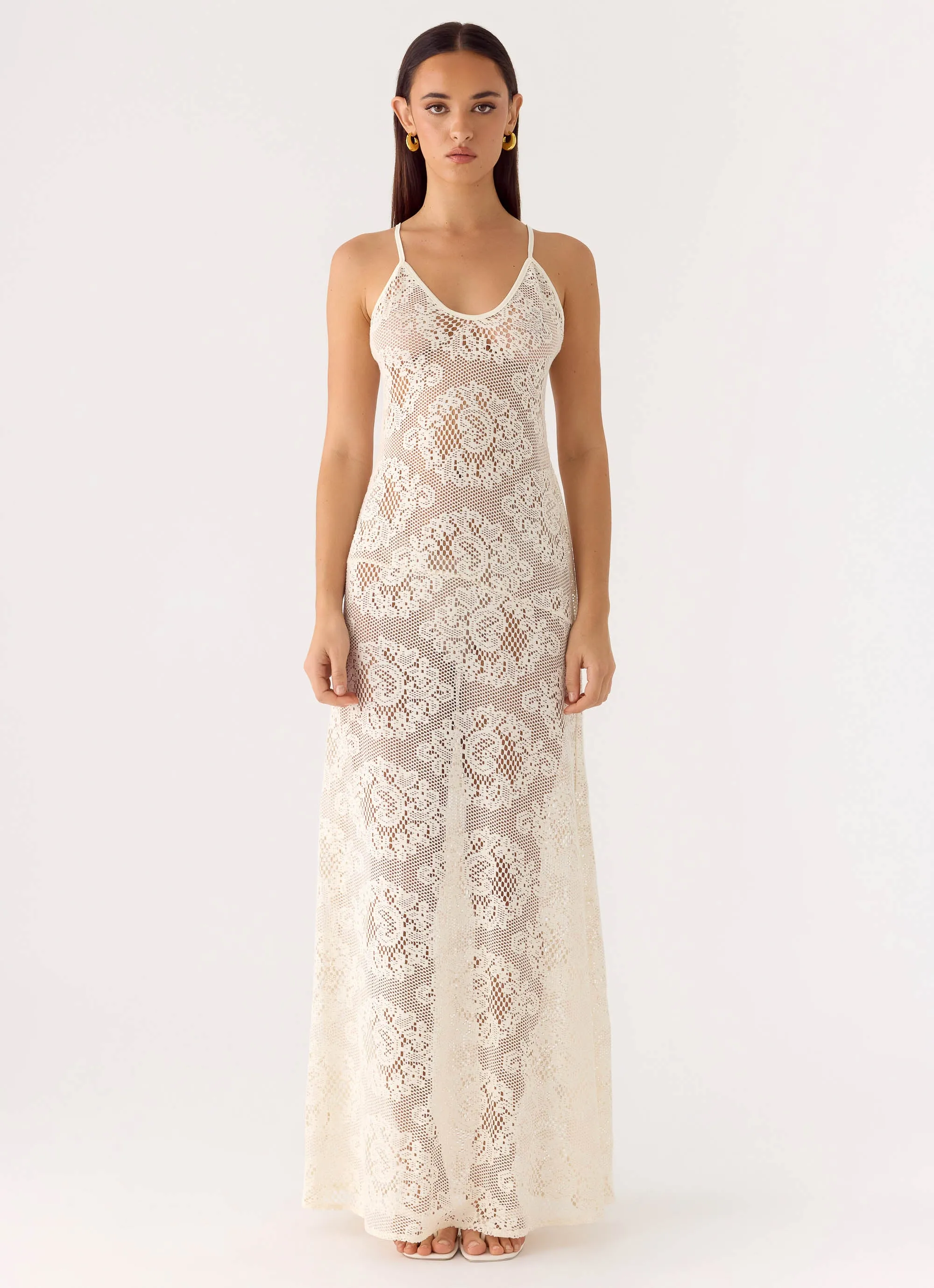 Annalee Maxi Dress - Ivory sold by Peppermayo product image thumbnail 4