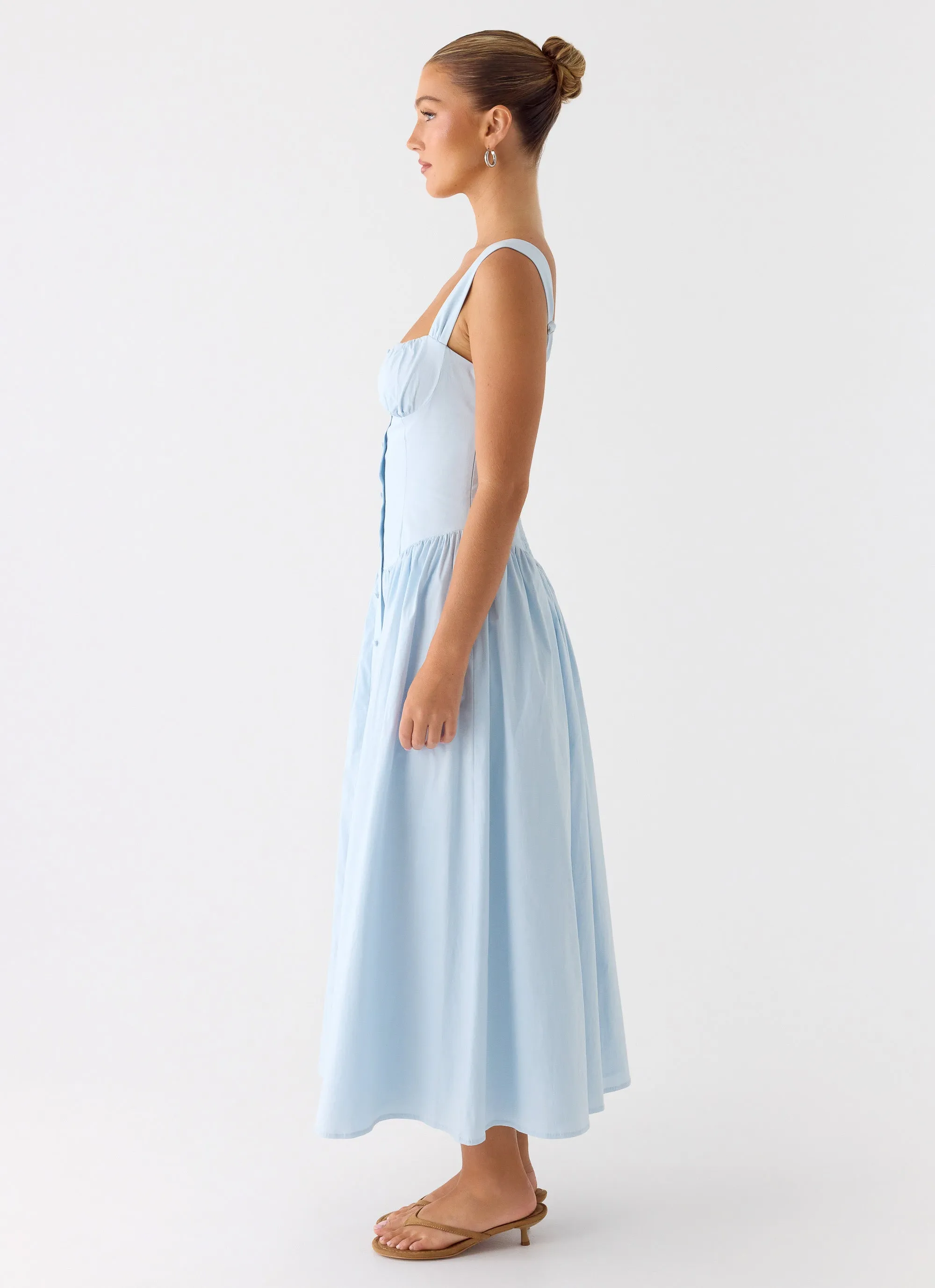 Emmalina Midi Dress - Blue sold by Peppermayo product image thumbnail 2