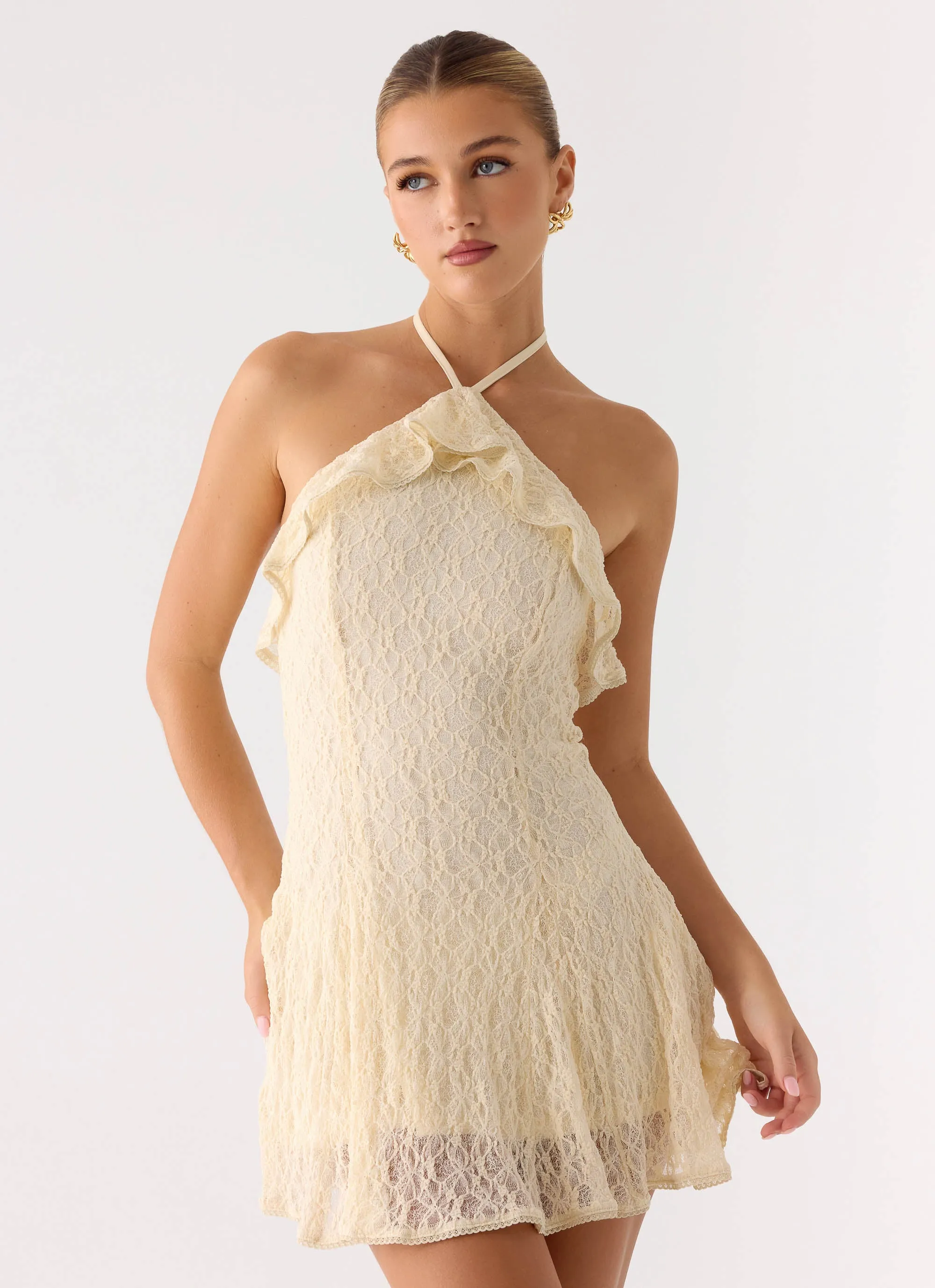 Every Second Mini Dress - Ivory sold by Peppermayo product image thumbnail 3