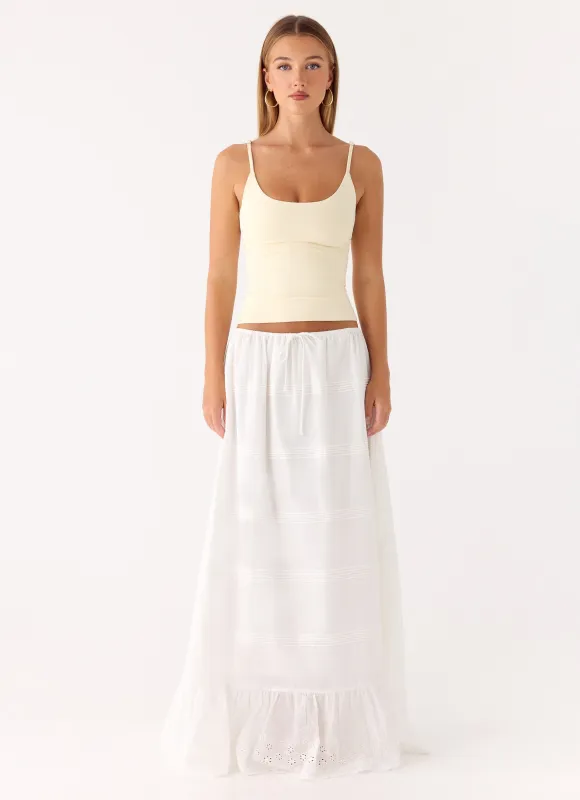 Blondie Tank Top - Yellow sold by Peppermayo