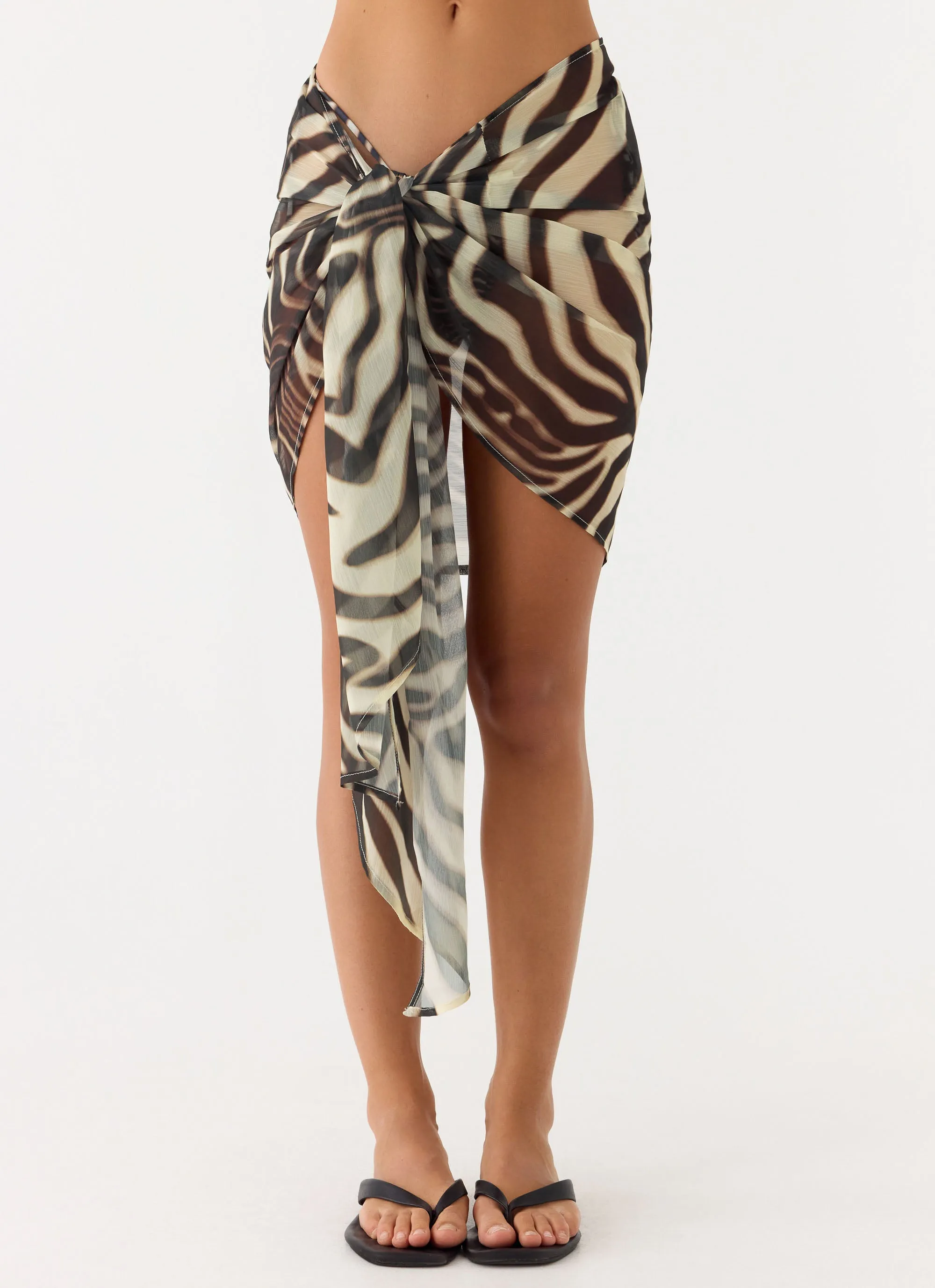Mellina Sarong - Zebra sold by Peppermayo product image thumbnail 4