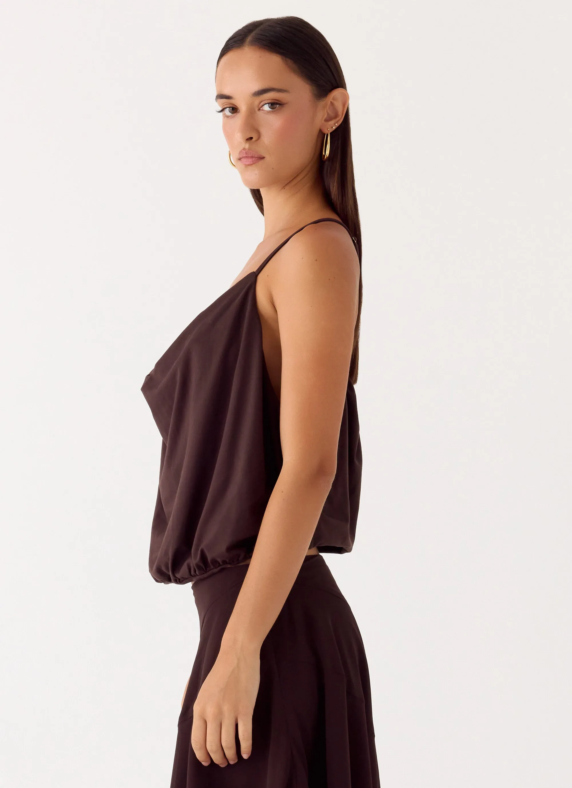Yaz Top - Chocolate Plum sold by Peppermayo product image thumbnail 3