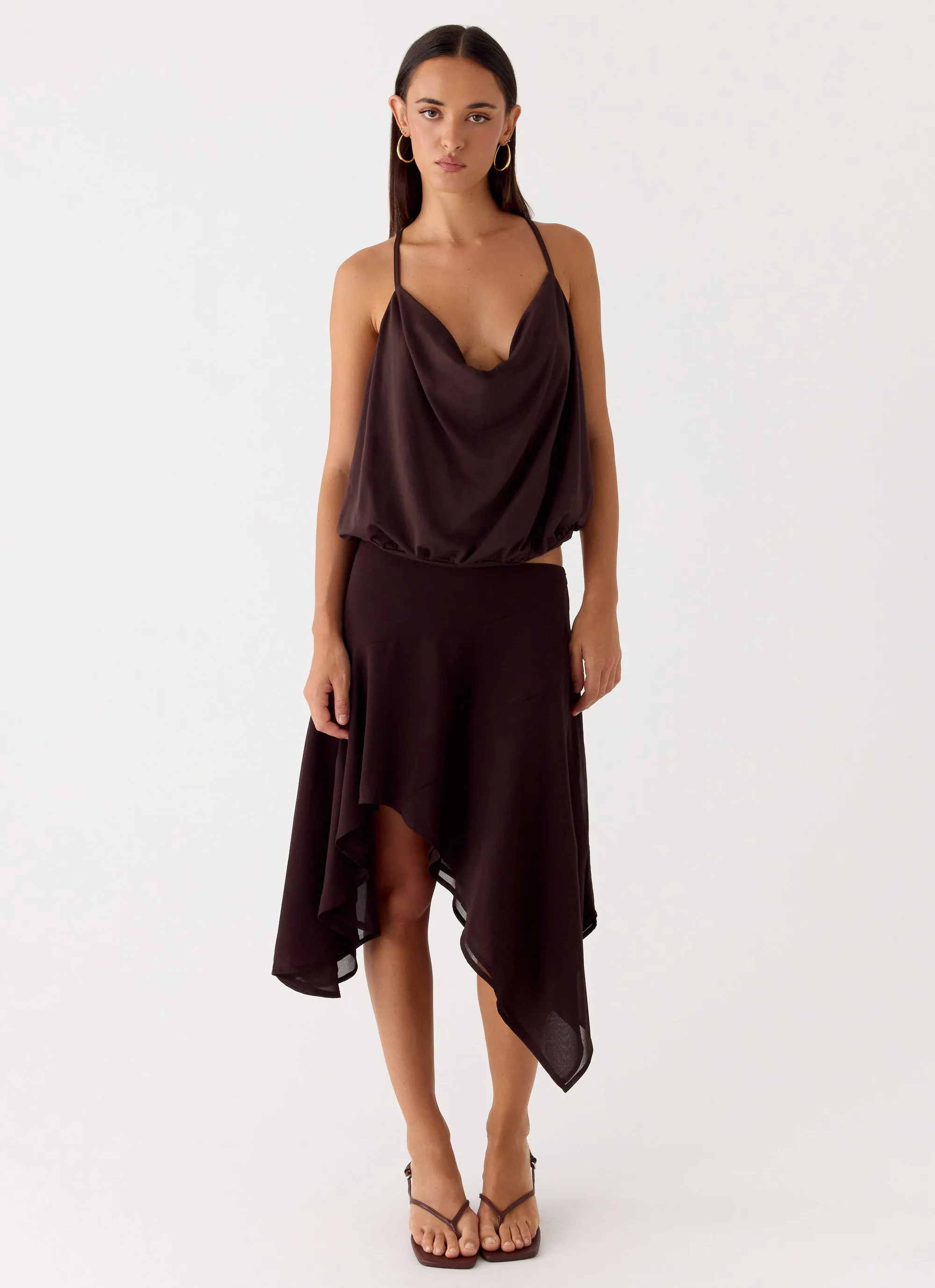 Yaz Top - Chocolate Plum sold by Peppermayo product image thumbnail 5