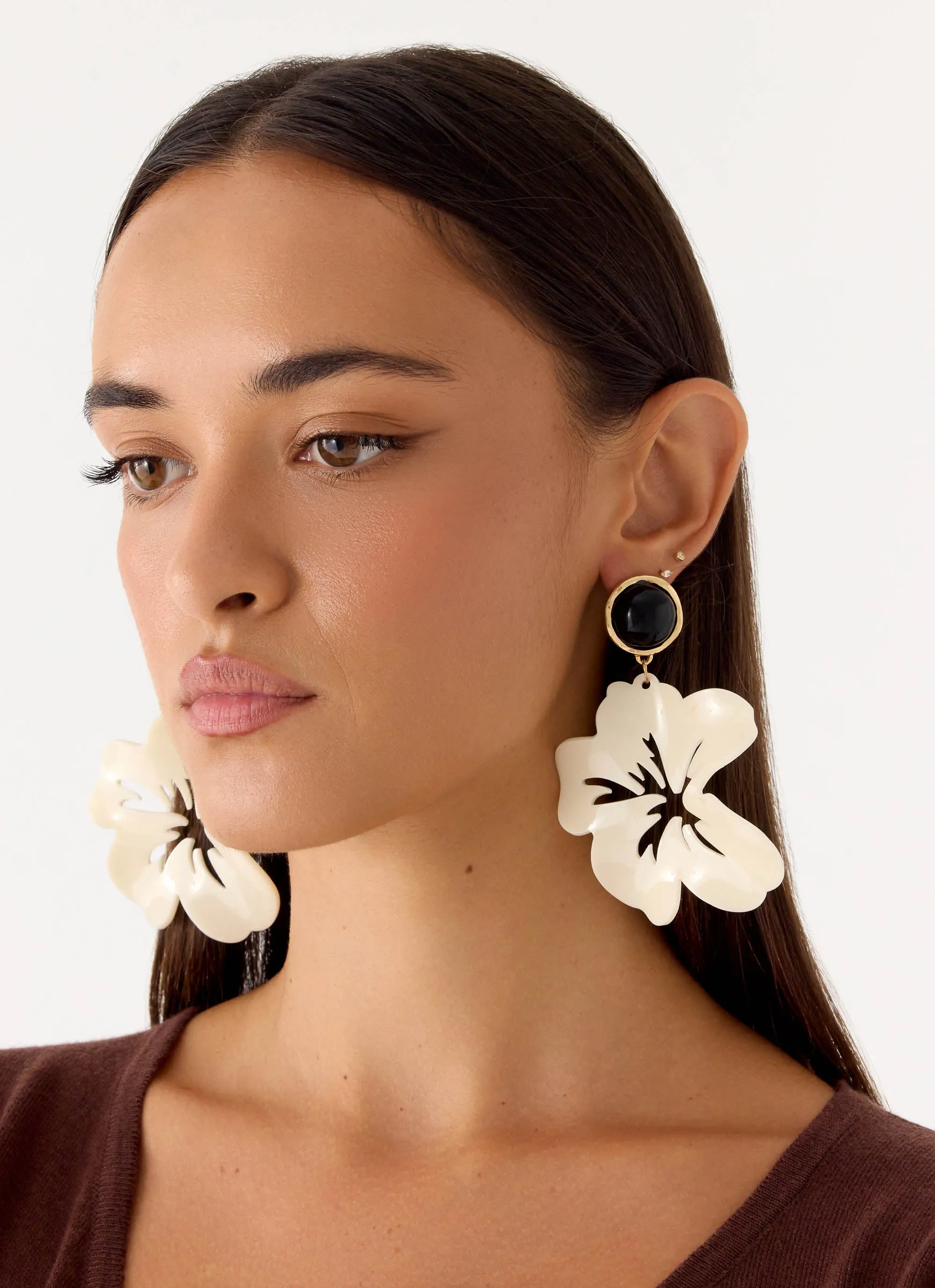 Chasing Heat Earrings - Ivory sold by Peppermayo product image thumbnail 4