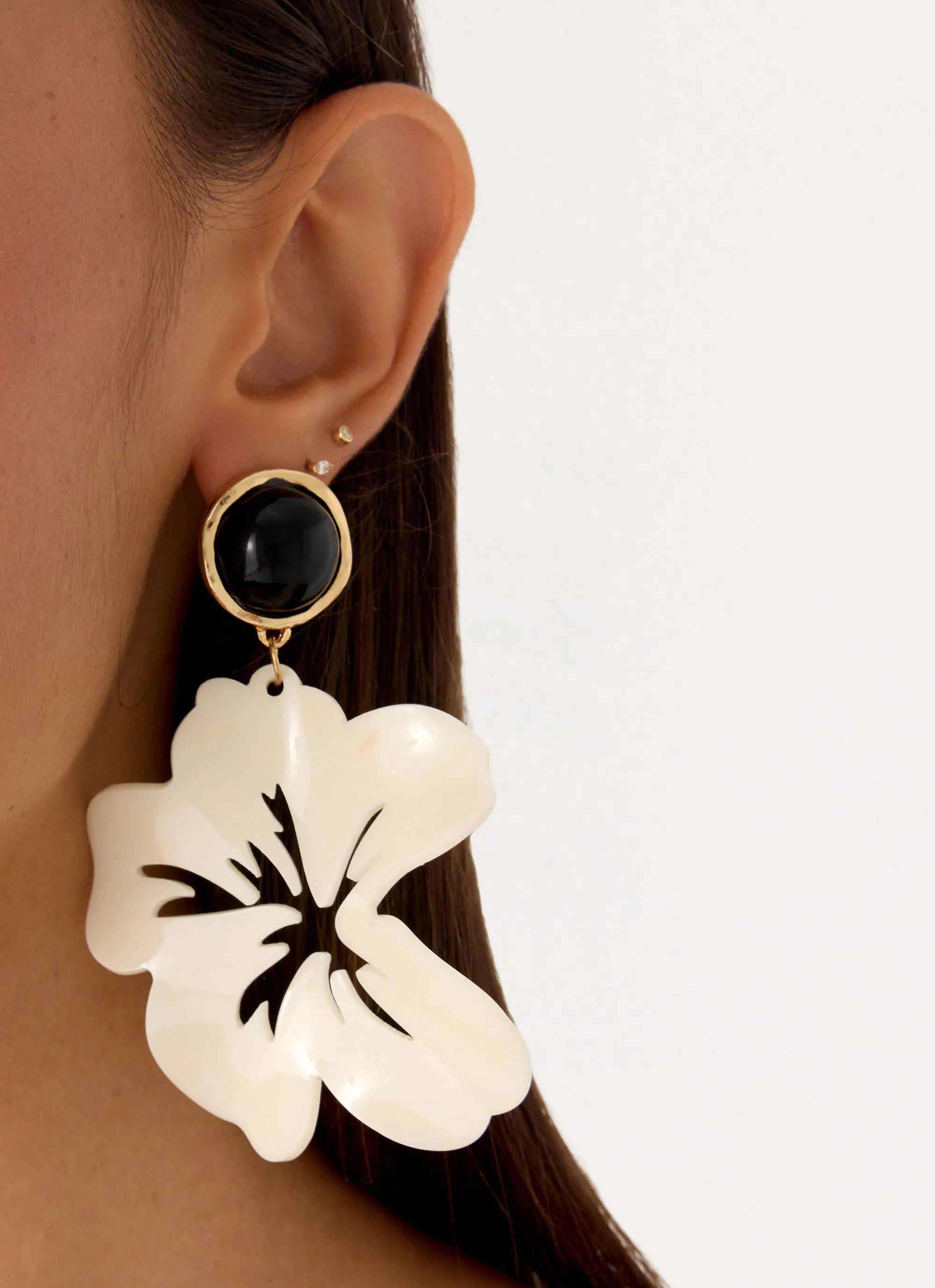 Chasing Heat Earrings - Ivory sold by Peppermayo product image thumbnail 2