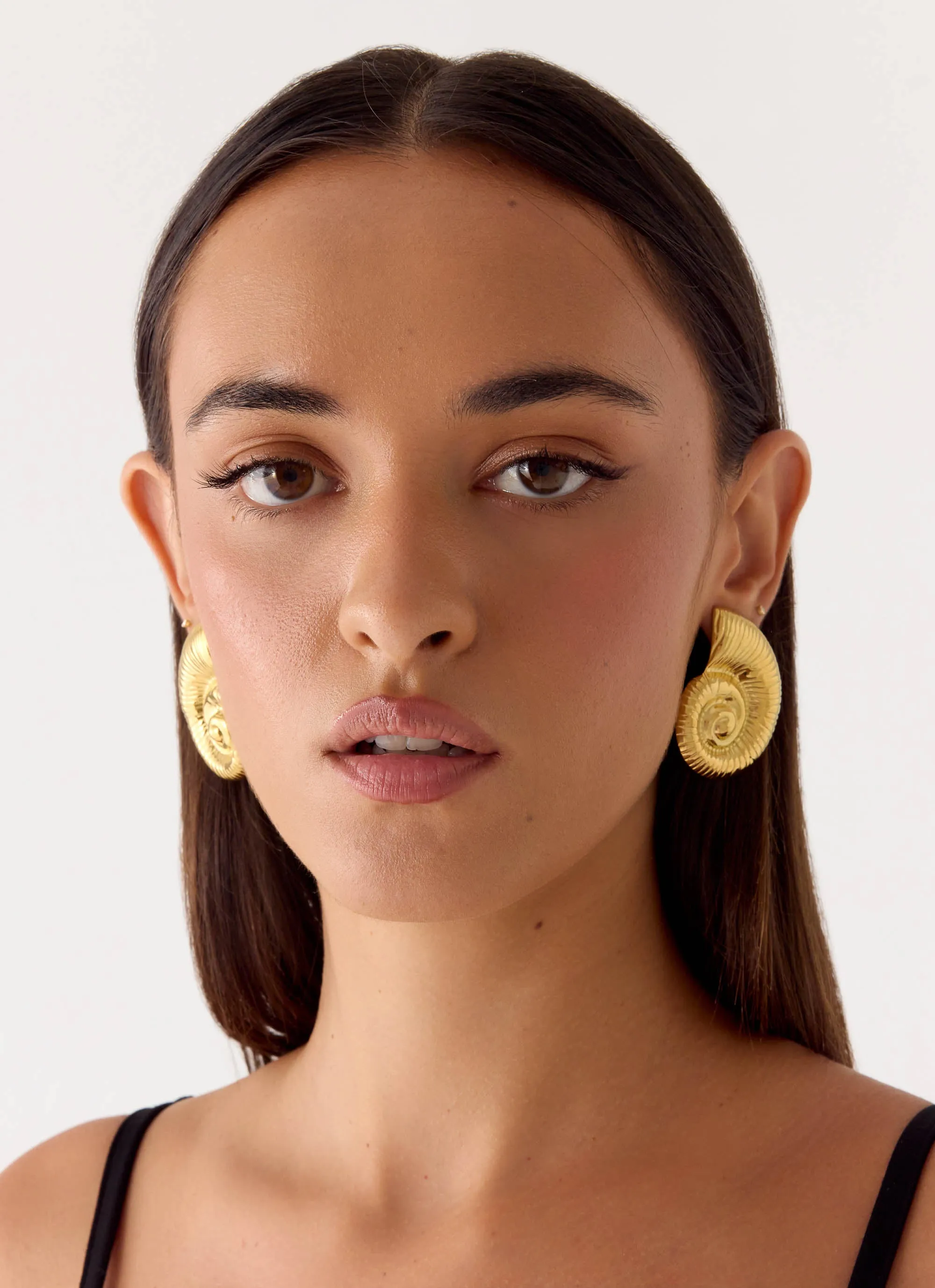 Tidebound Earrings - Gold sold by Peppermayo product image thumbnail 4