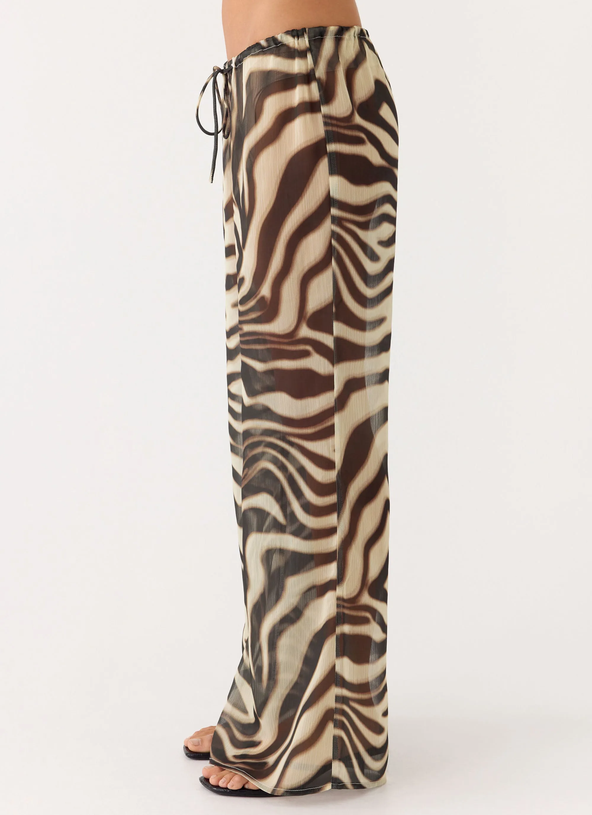 Jadia Flared Pants - Zebra sold by Peppermayo product image thumbnail 4