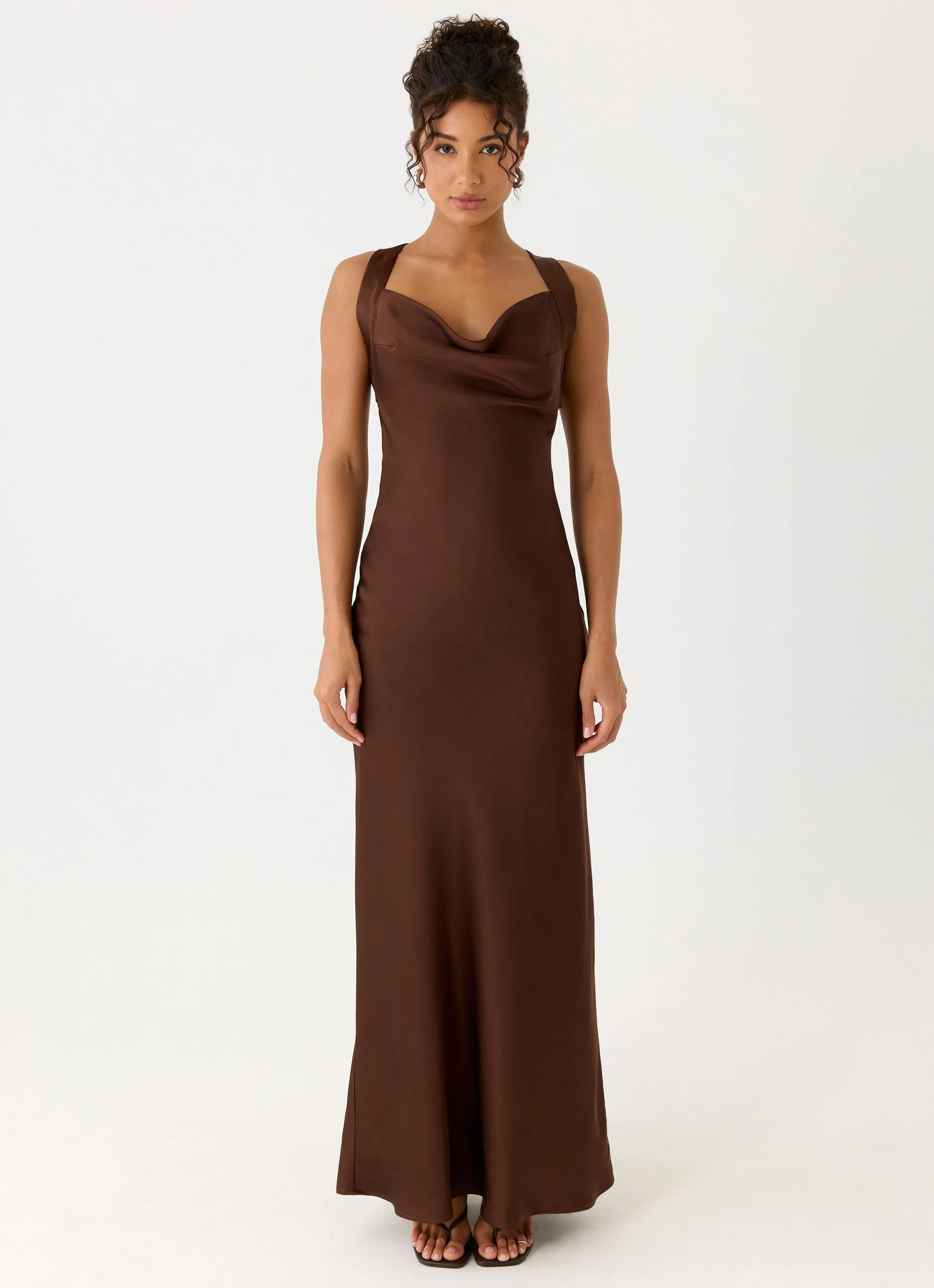 Zandie Maxi Dress - Chocolate Torte sold by Peppermayo product image thumbnail 4