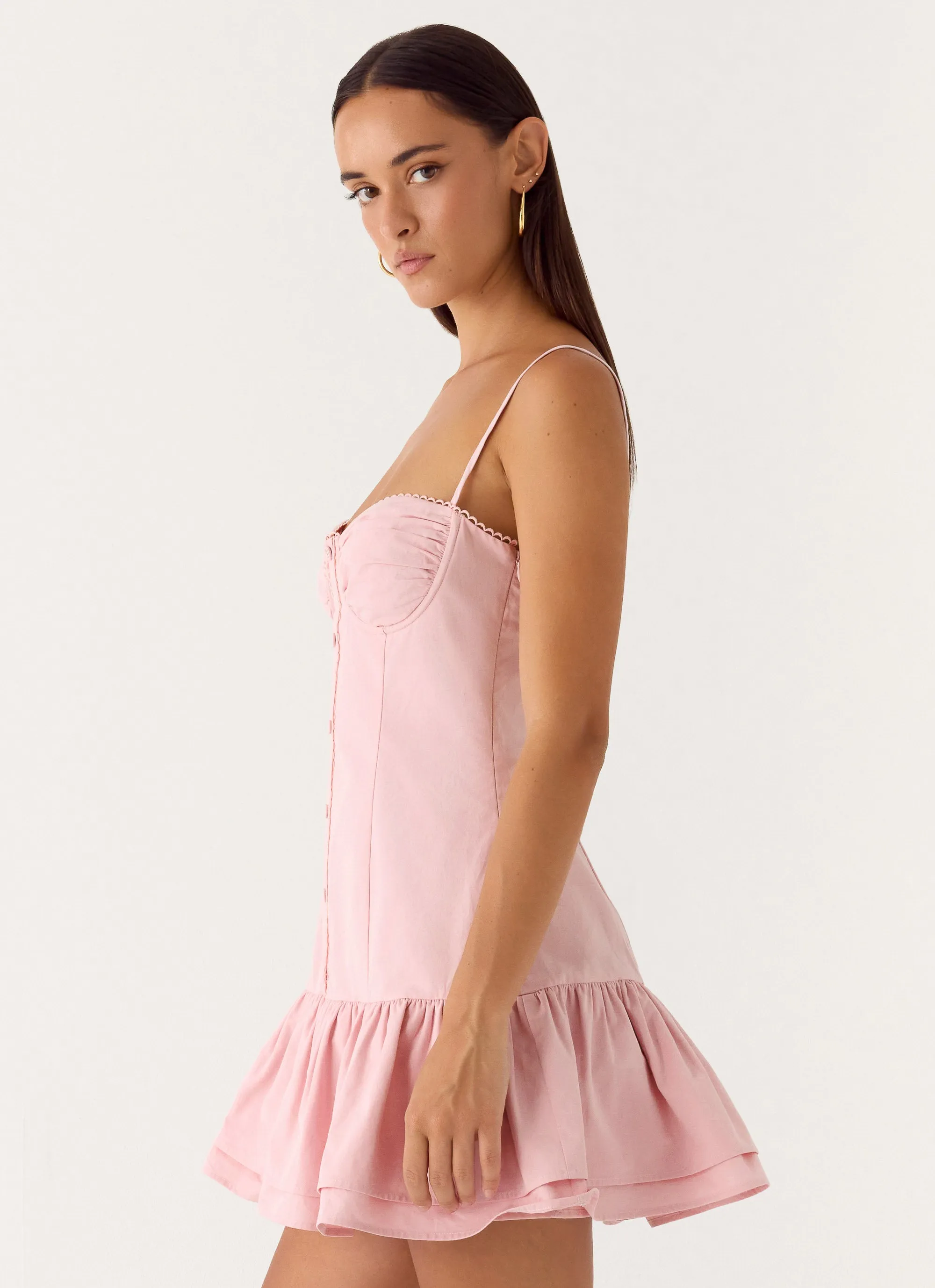Loulette Mini Dress - Pink sold by Peppermayo product image thumbnail 2