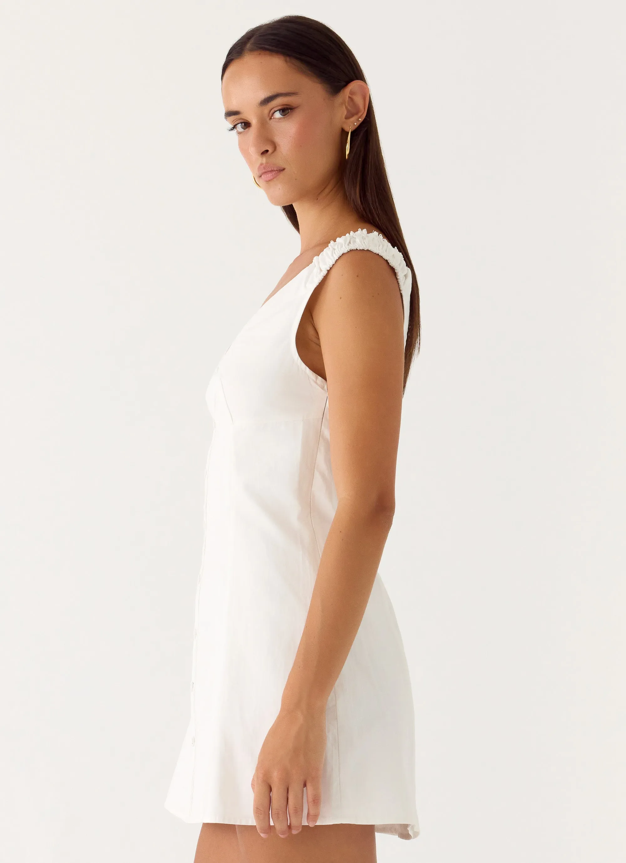 Drift Mini Dress - White sold by Peppermayo product image thumbnail 2