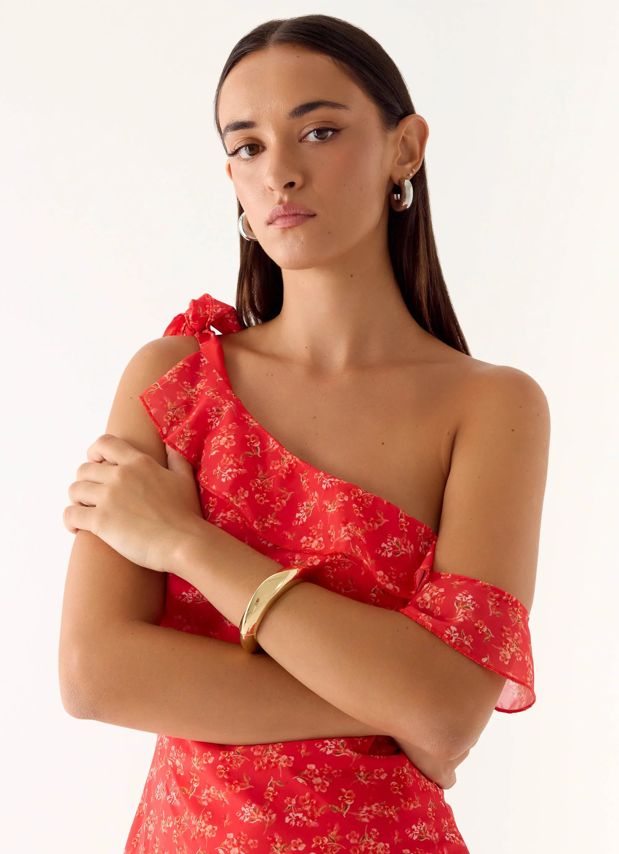 Faded Bloom Bangle - Gold sold by Peppermayo product image thumbnail 4