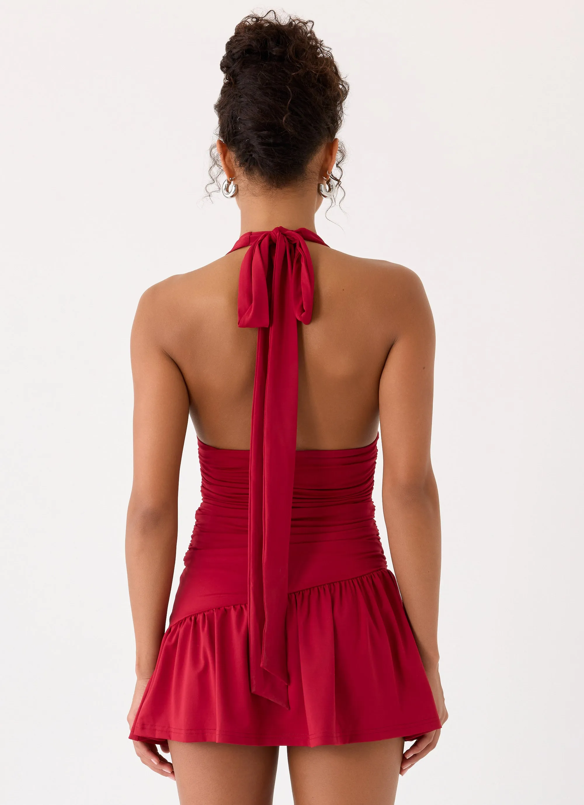 Esme Mini Dress - Red Magenta sold by Peppermayo product image thumbnail 3