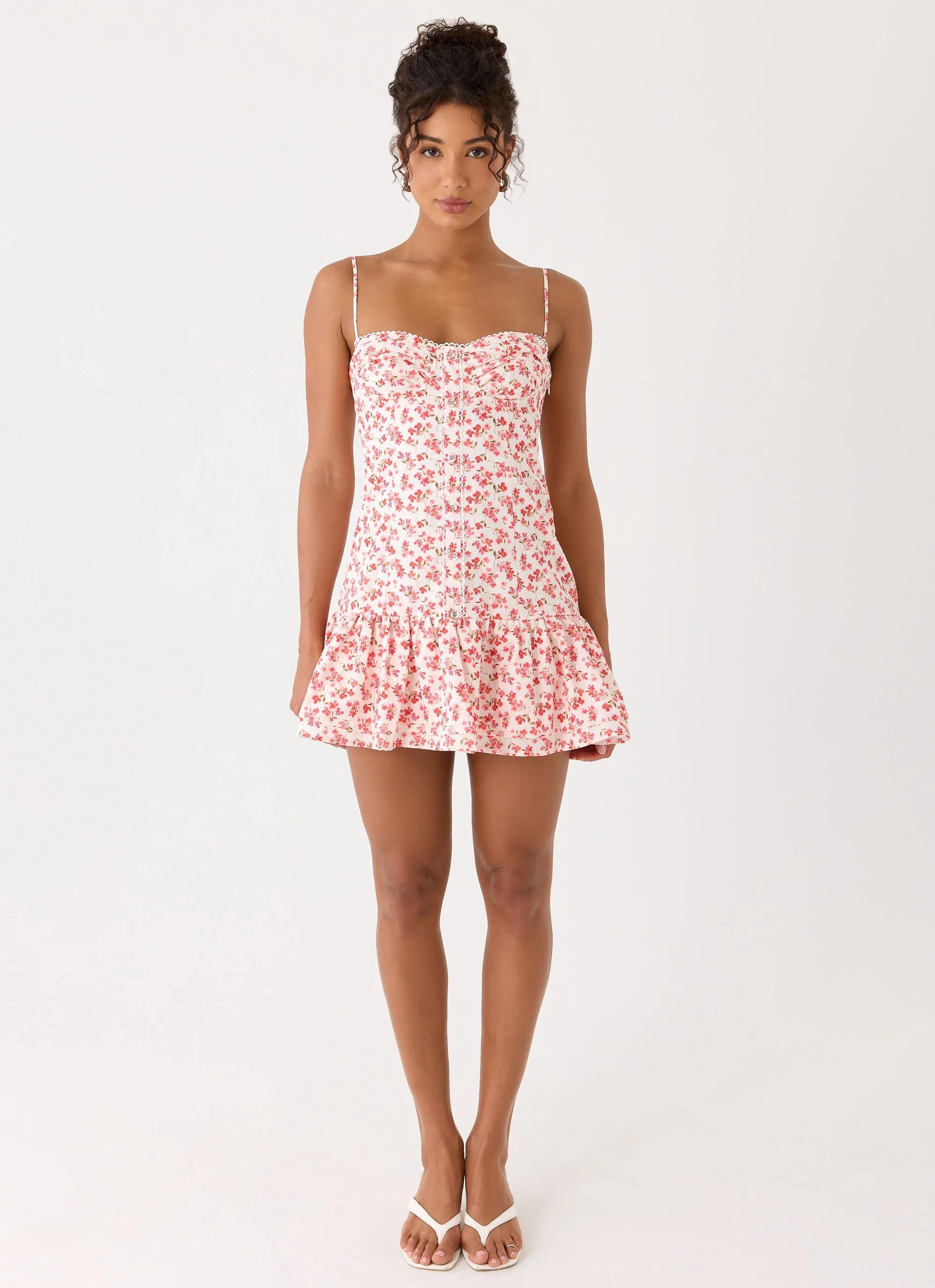 Loulette Mini Dress - Porcelain Rose sold by Peppermayo product image thumbnail 4