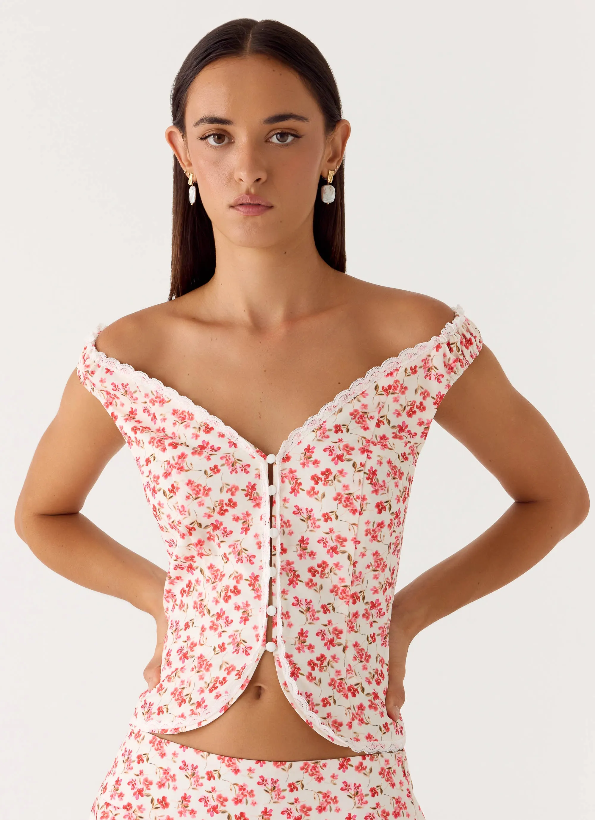 Anja Top - Porcelain Rose sold by Peppermayo product image thumbnail 5