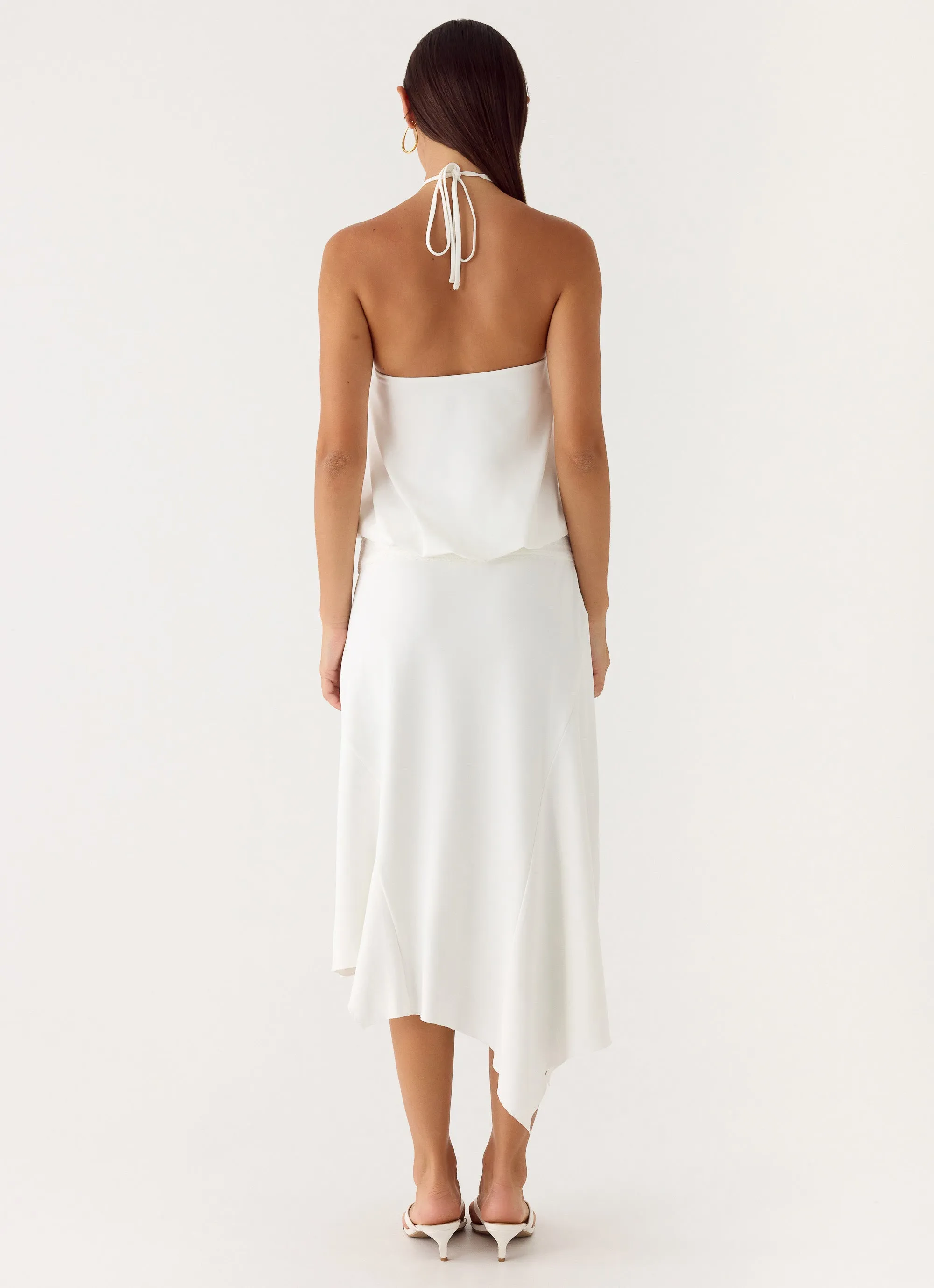 To The Girls Midi Dress - White sold by Peppermayo product image thumbnail 3