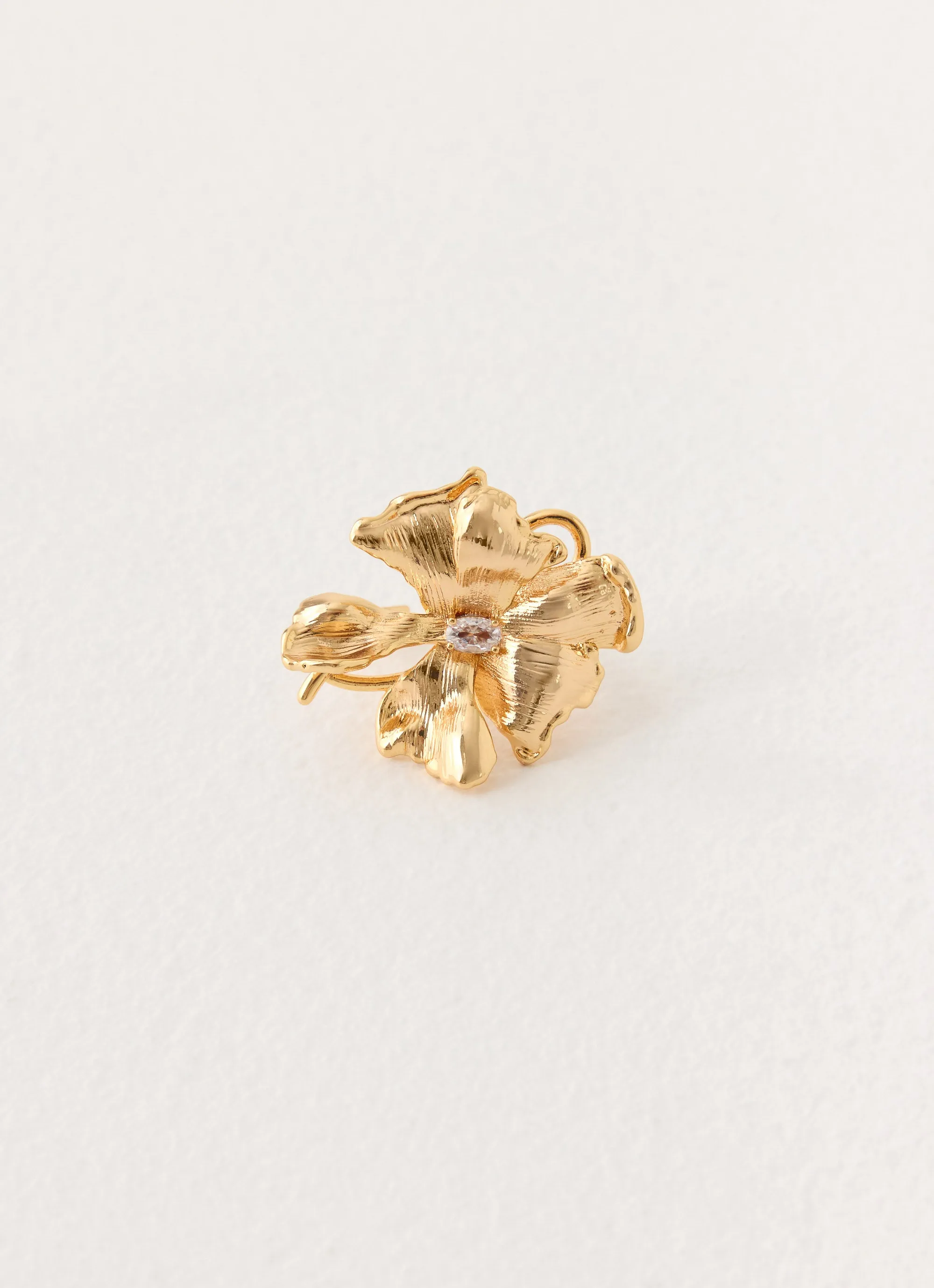 Blush Horizon Ring - Gold sold by Peppermayo