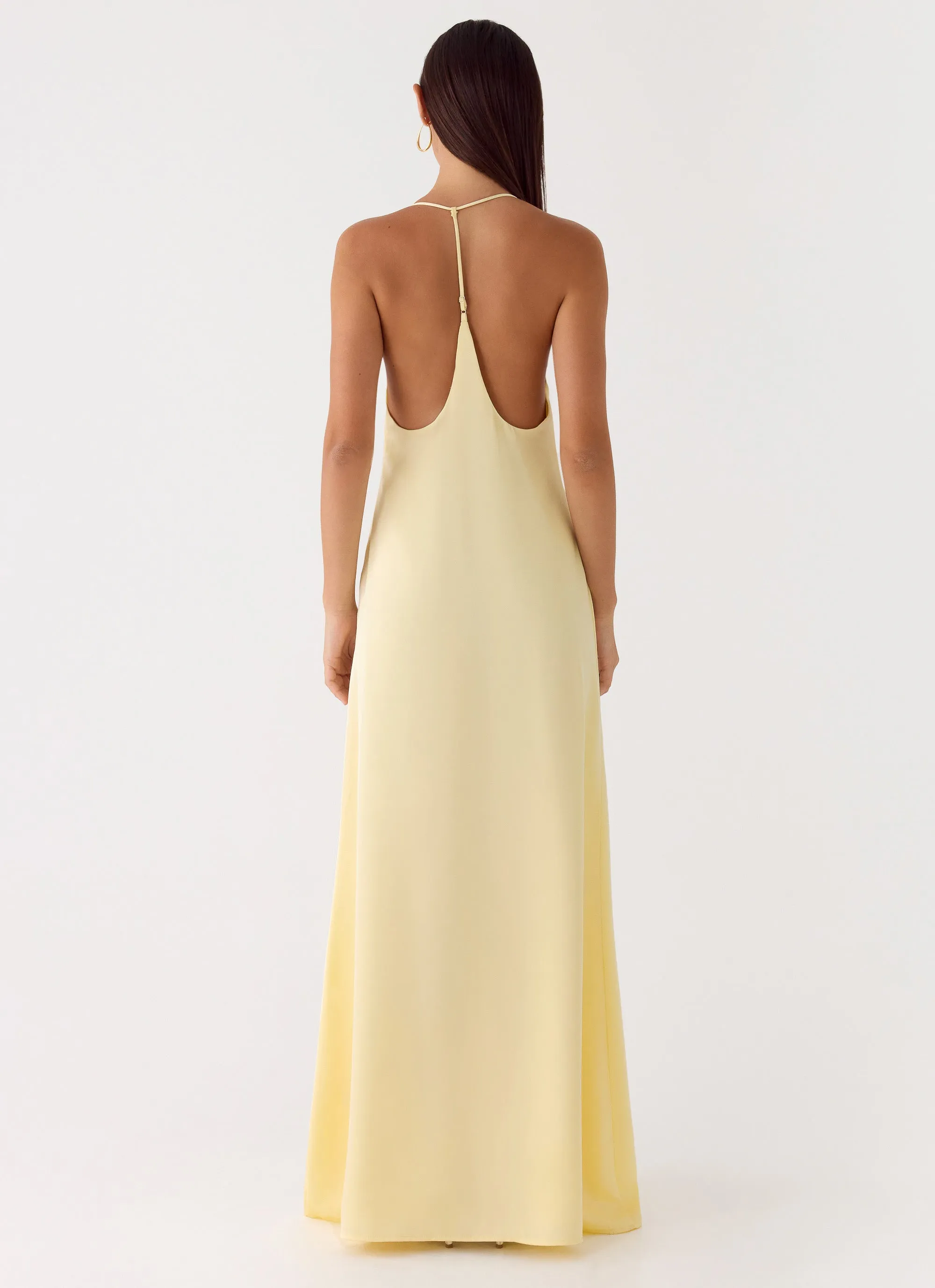 Fine Line Maxi Dress - Yellow sold by Peppermayo product image thumbnail 3