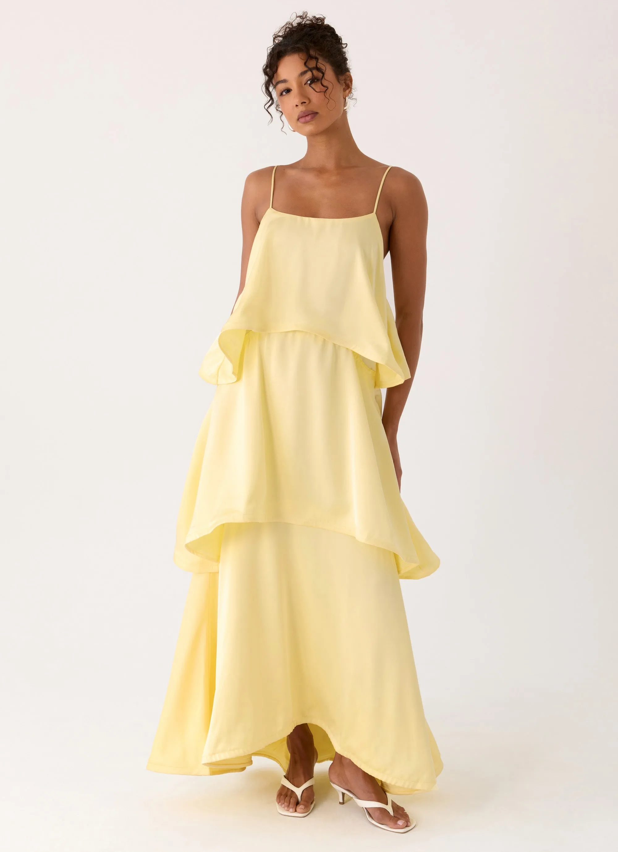 Becka Maxi Dress - Yellow sold by Peppermayo product image thumbnail 4