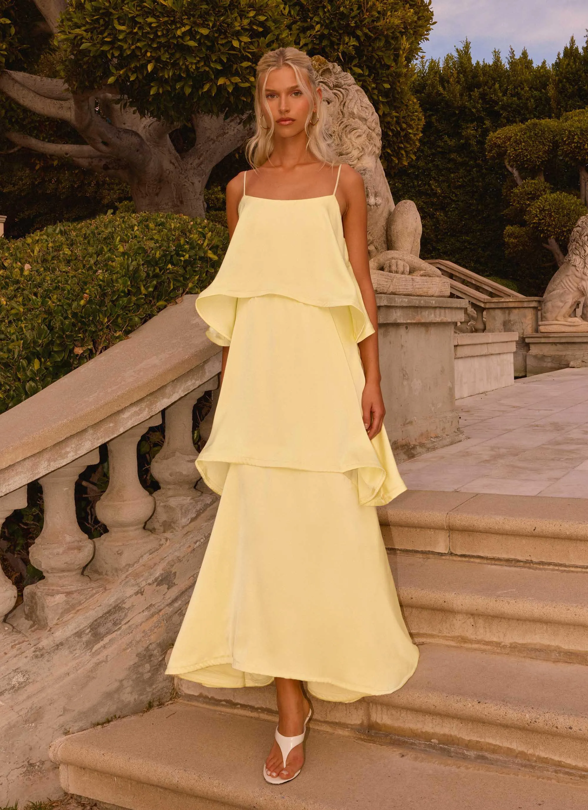 Becka Maxi Dress - Yellow sold by Peppermayo product image thumbnail 2