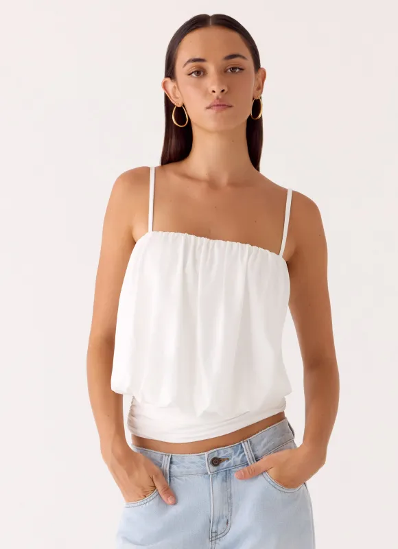 Final Touch Top - Ivory made by Peppermayo