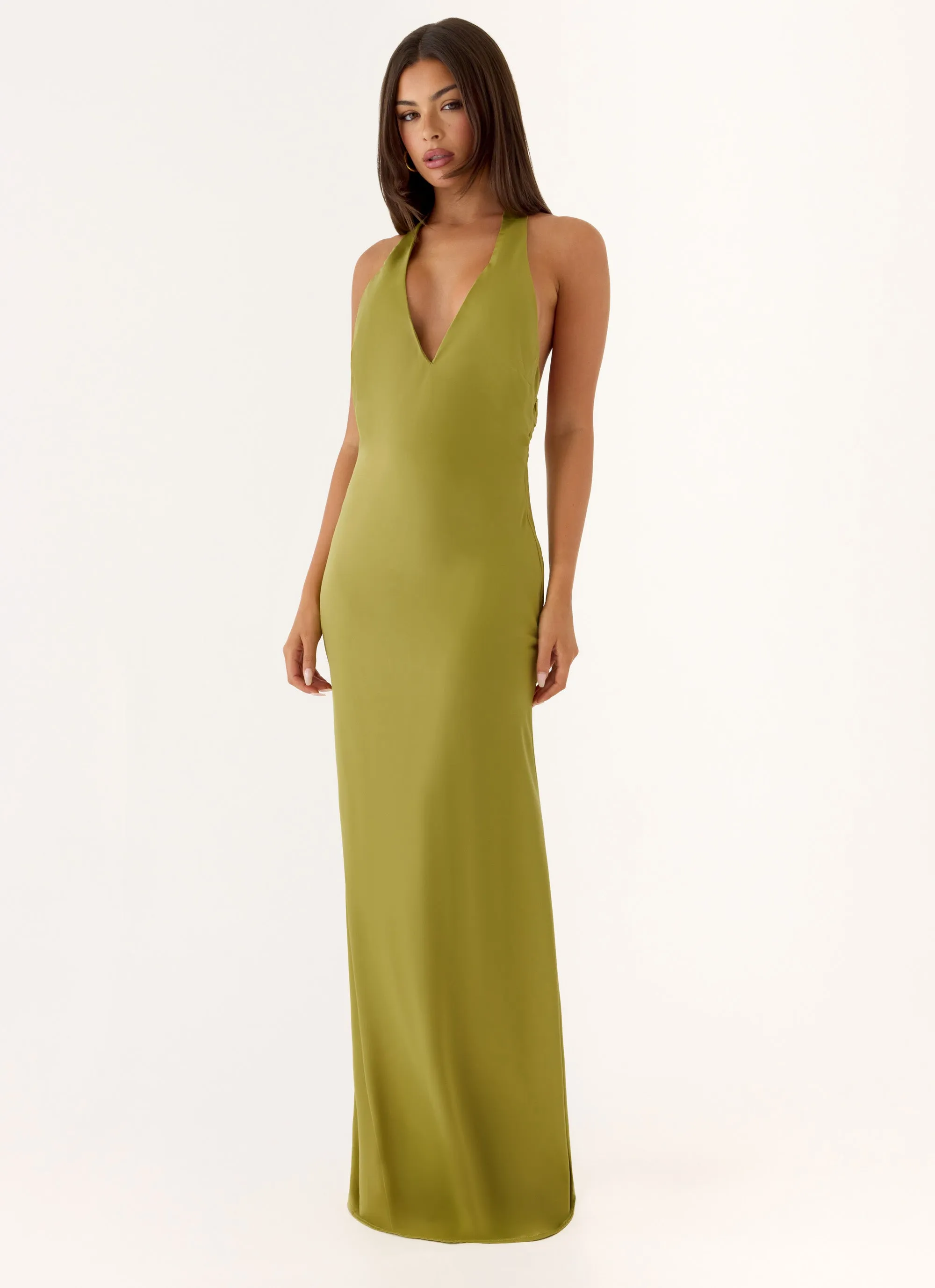 Eloise Maxi Dress - Fern Green sold by Peppermayo