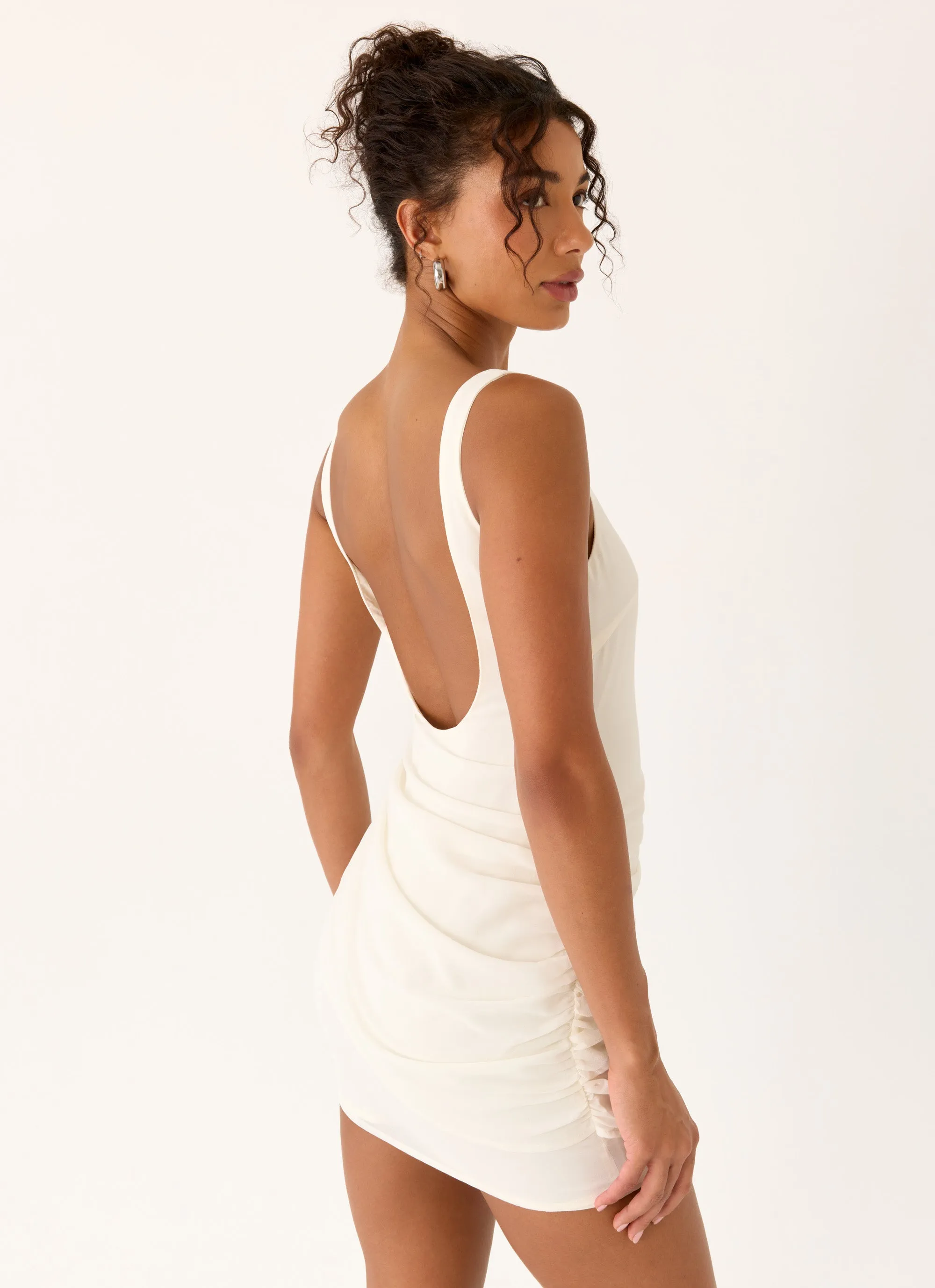 Bellini Babe Mini Dress - Ivory sold by Peppermayo product image thumbnail 5