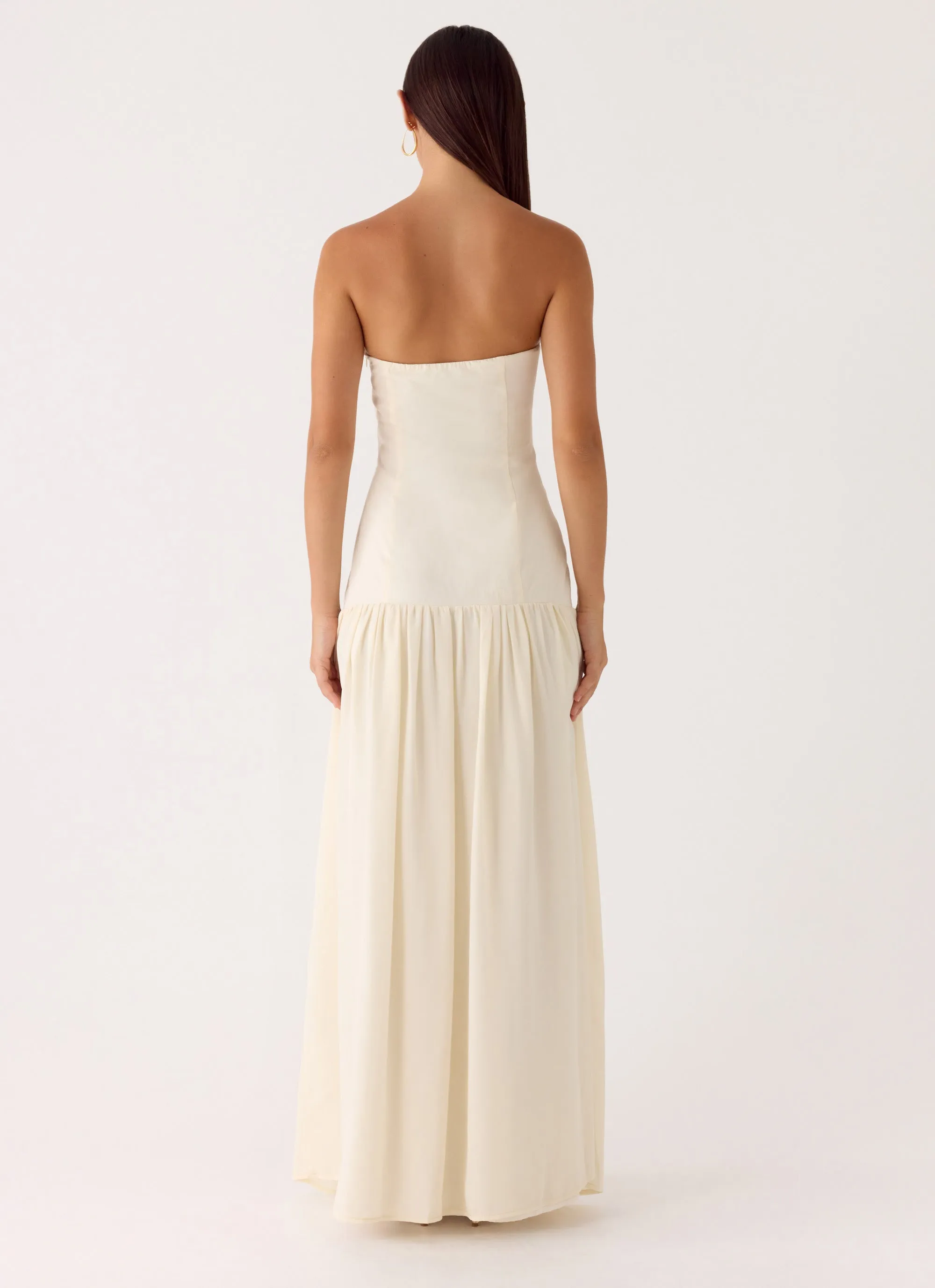 Slowing Tide Maxi Dress - Ivory sold by Peppermayo product image thumbnail 3