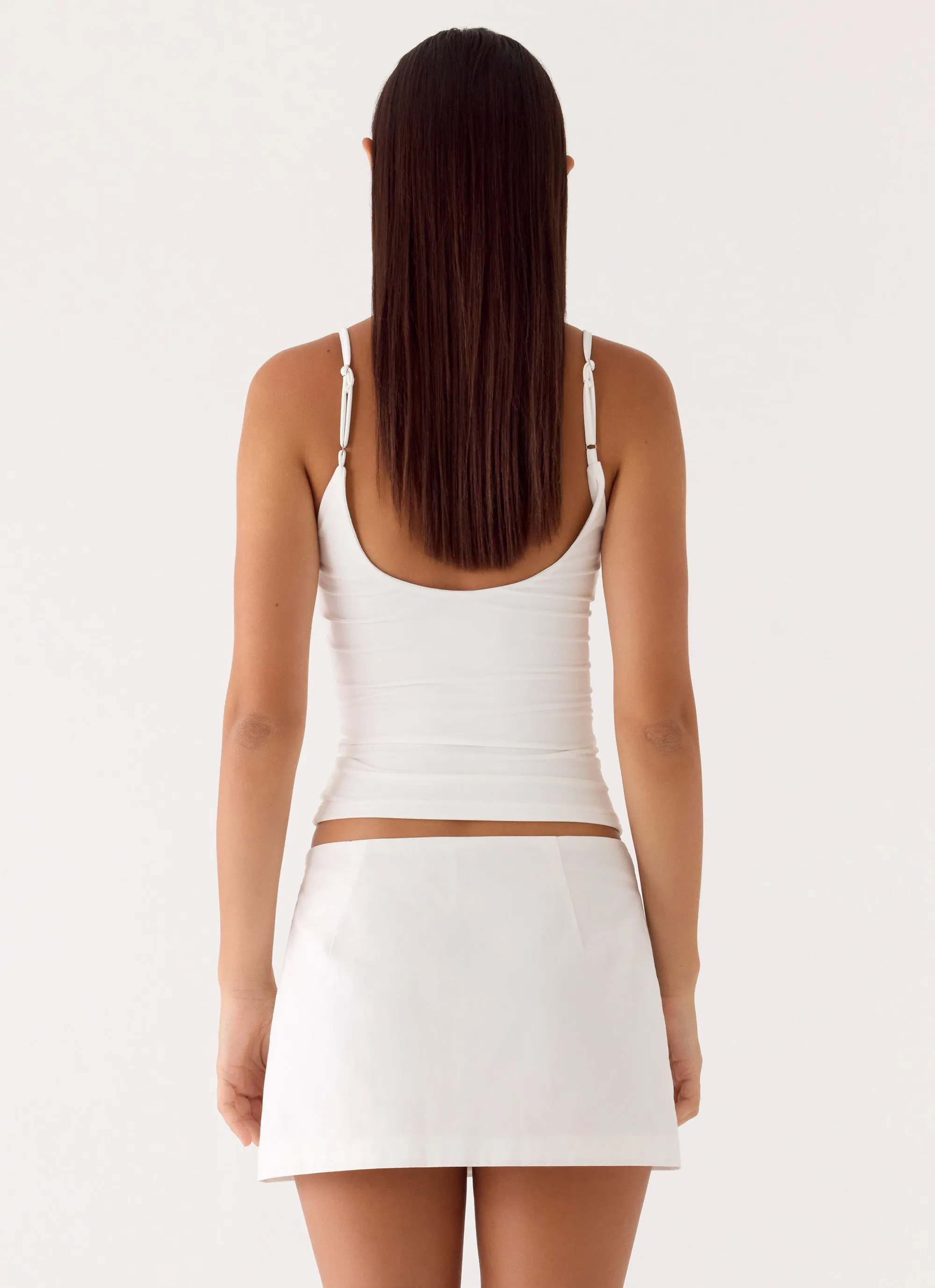 Sofia Mini Skirt - White sold by Peppermayo product image thumbnail 2