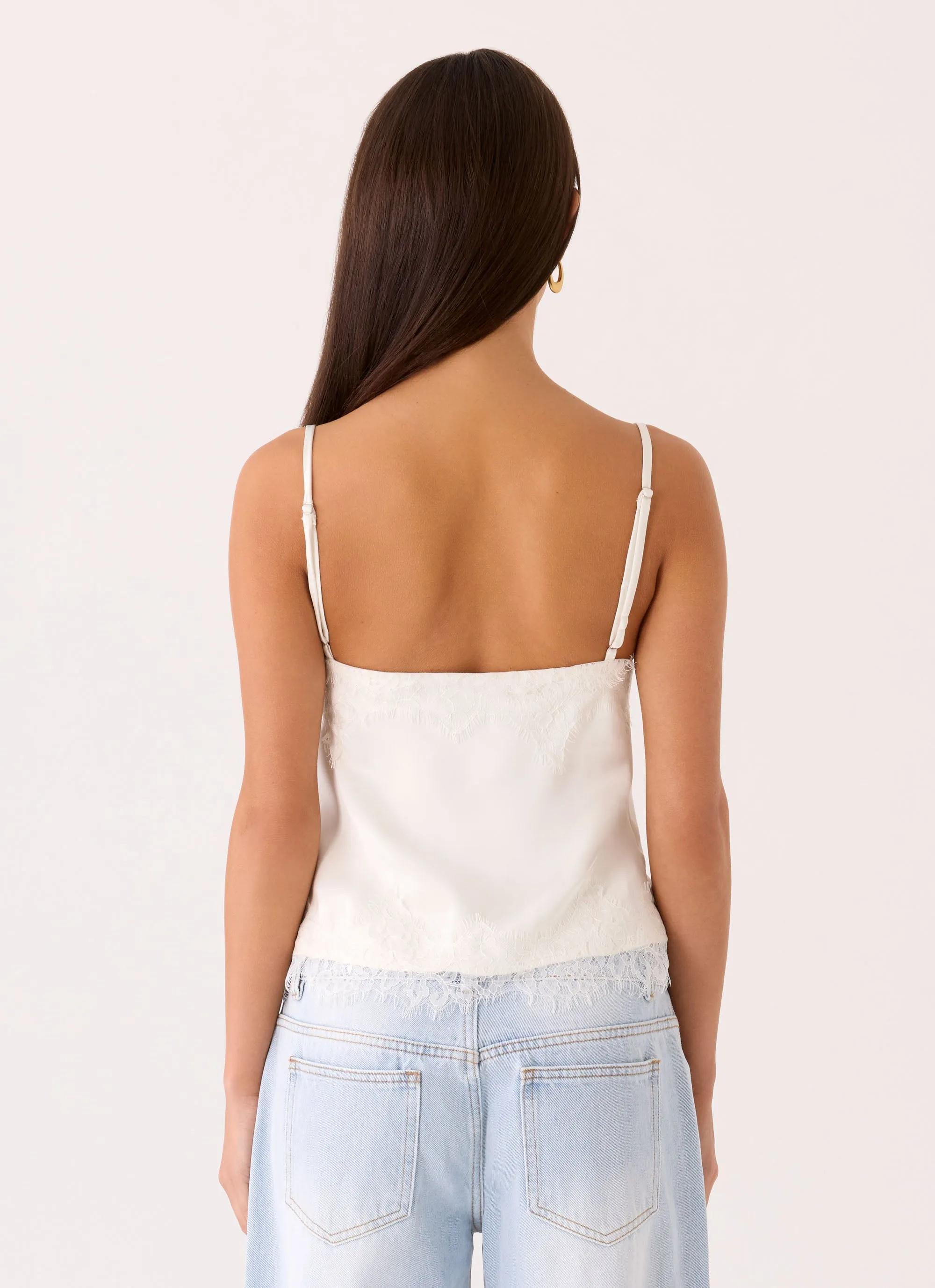 Ellora Cami Top - Ivory sold by Peppermayo product image thumbnail 4