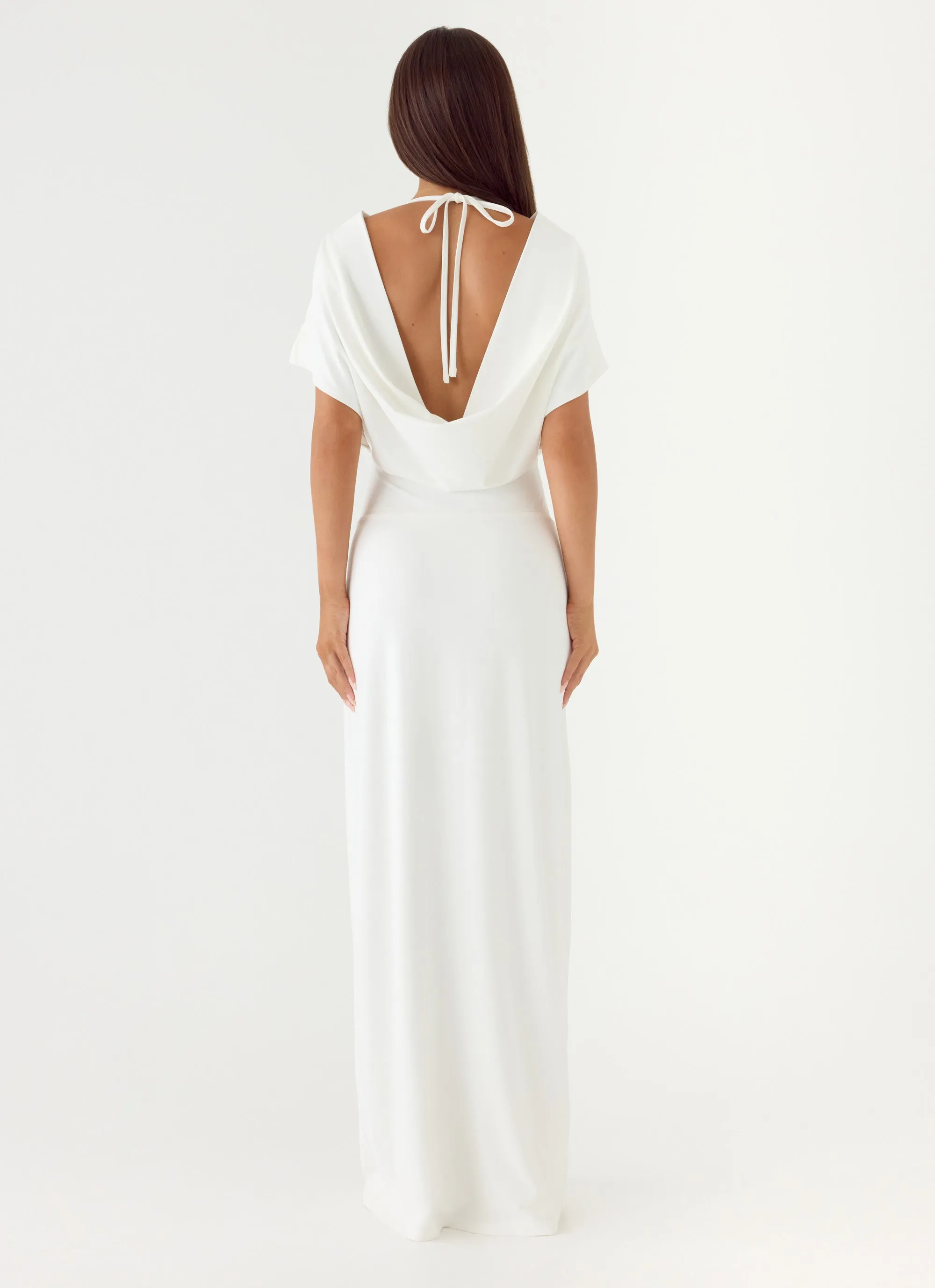 Rare Behaviour Maxi Dress - Ivory sold by Peppermayo product image thumbnail 3
