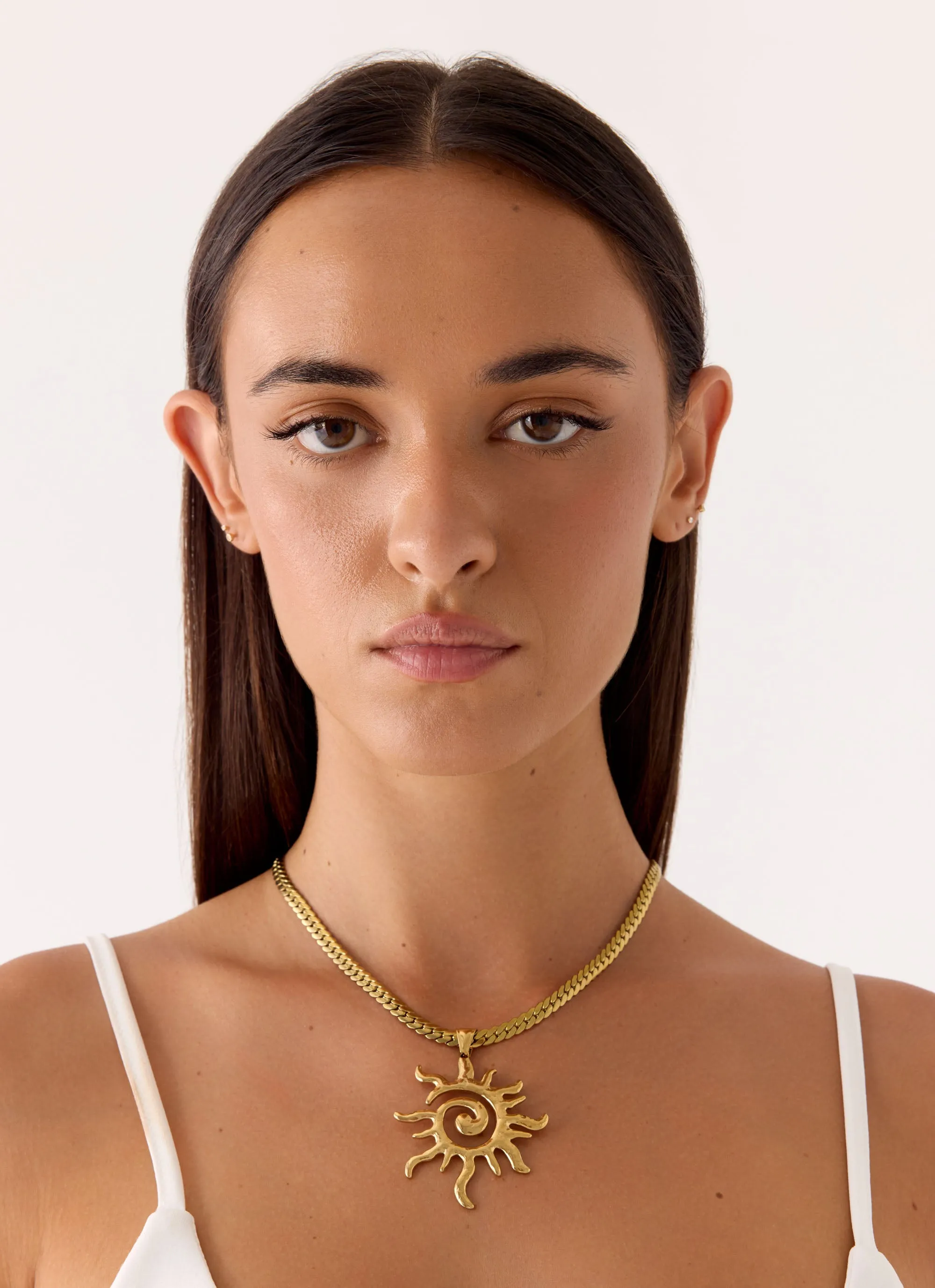 Dawnline Necklace - Gold sold by Peppermayo product image thumbnail 2