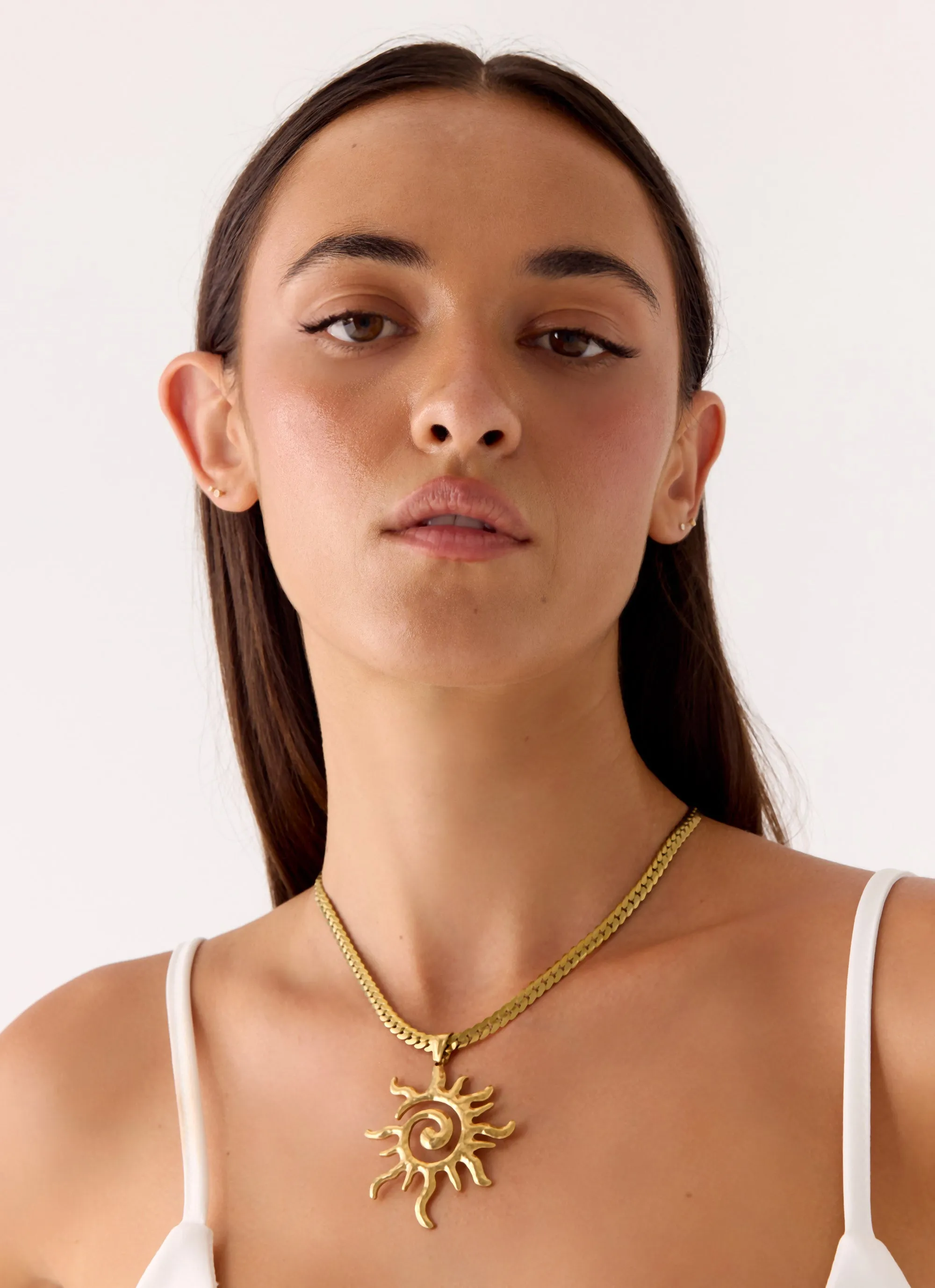 Dawnline Necklace - Gold sold by Peppermayo product image thumbnail 4