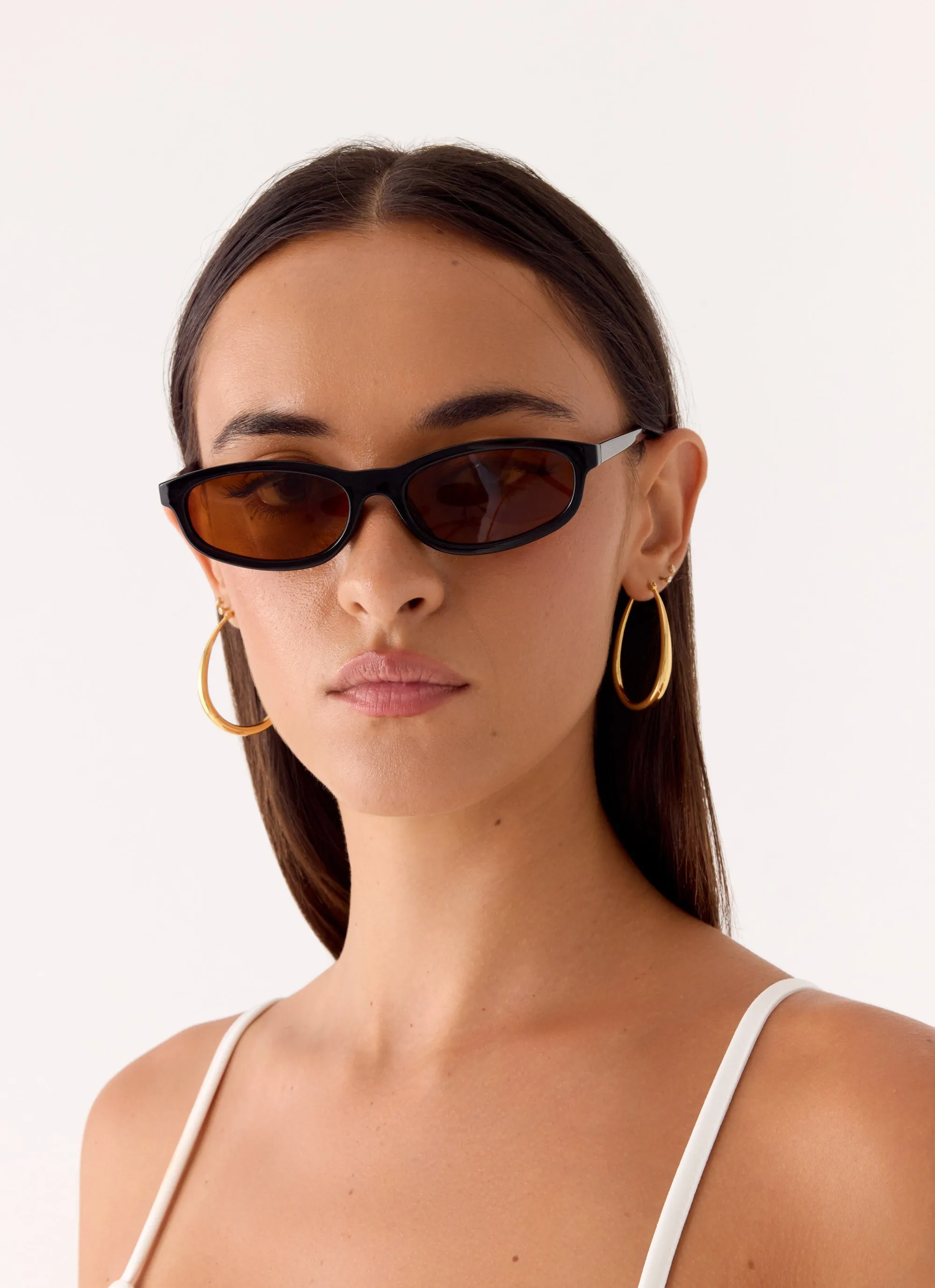 Solar Edge Sunglasses - Black sold by Peppermayo product image thumbnail 4