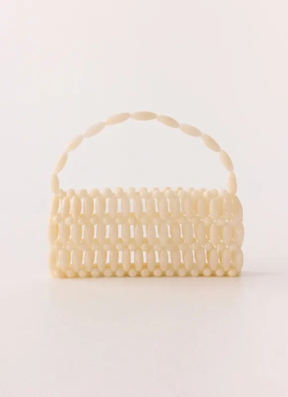 Radiant Line Bag - Ivory made by Peppermayo