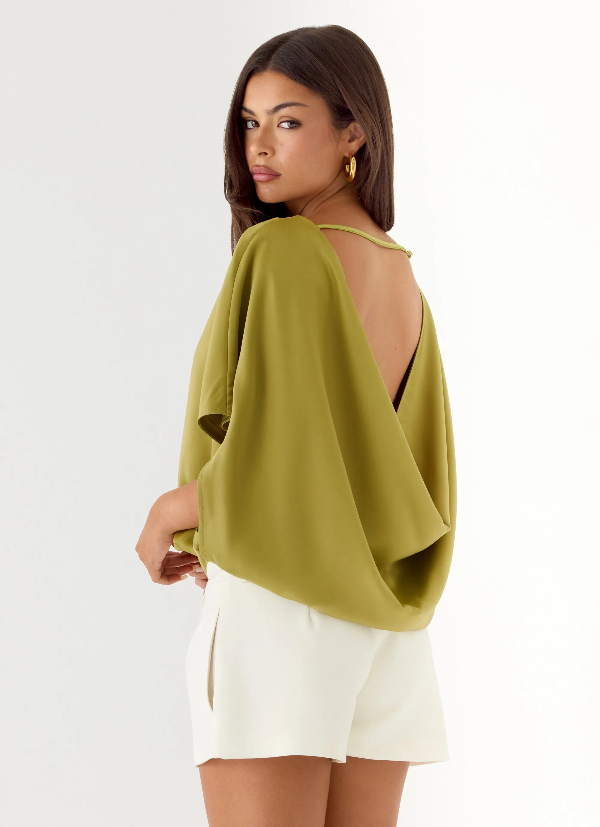 Serena Top - Fern Green sold by Peppermayo product image thumbnail 5