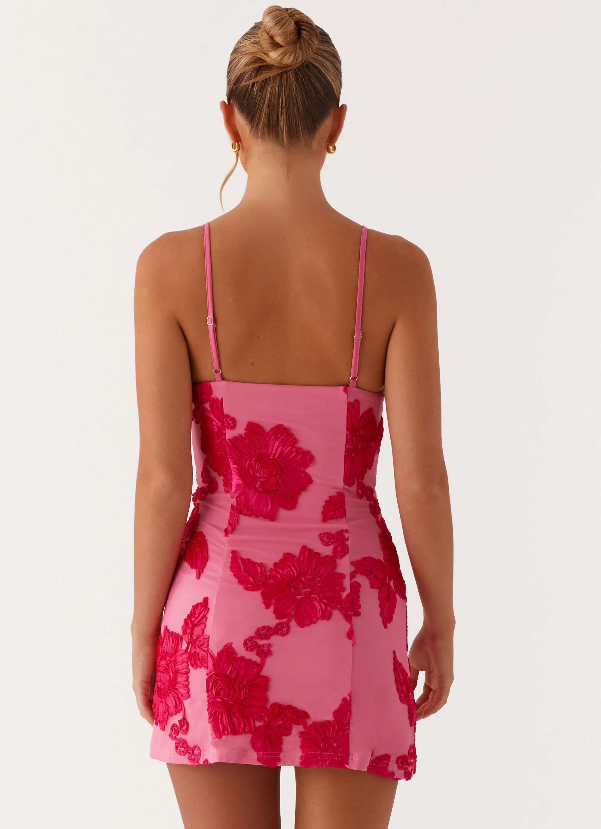 Alivia Micro Mini Dress - Pink sold by Peppermayo product image thumbnail 4