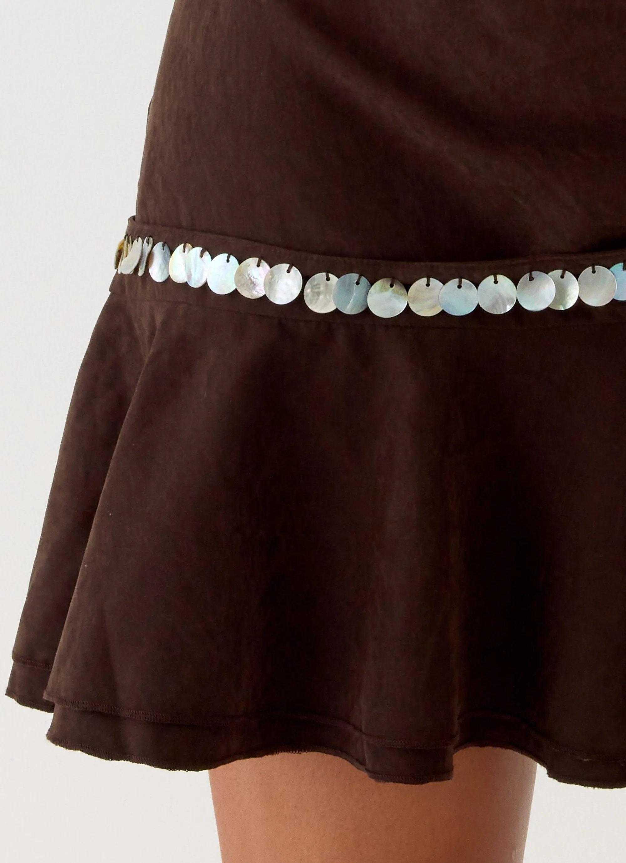 Natabelle Mini Dress - Chocolate sold by Peppermayo product image thumbnail 4
