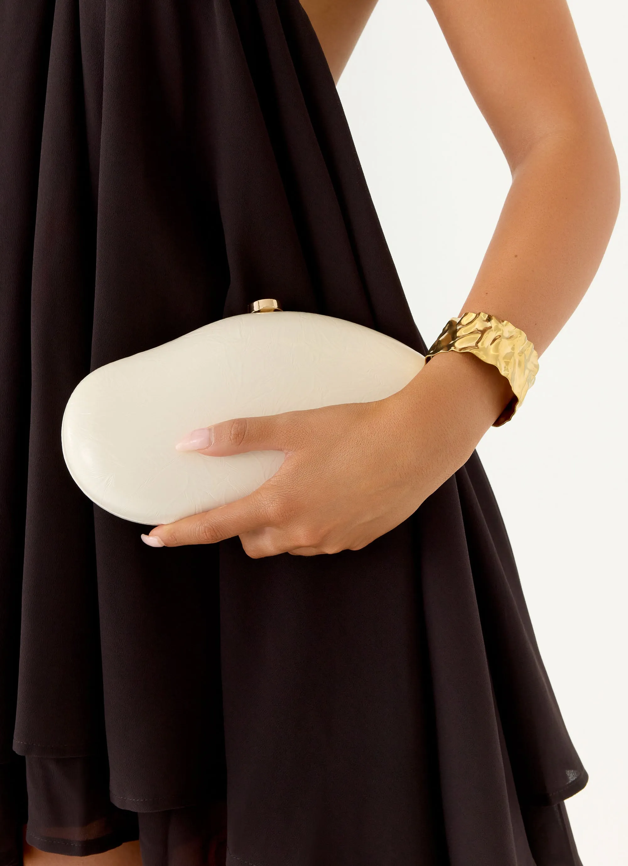Milliani Clutch Bag - Cream sold by Peppermayo product image thumbnail 3