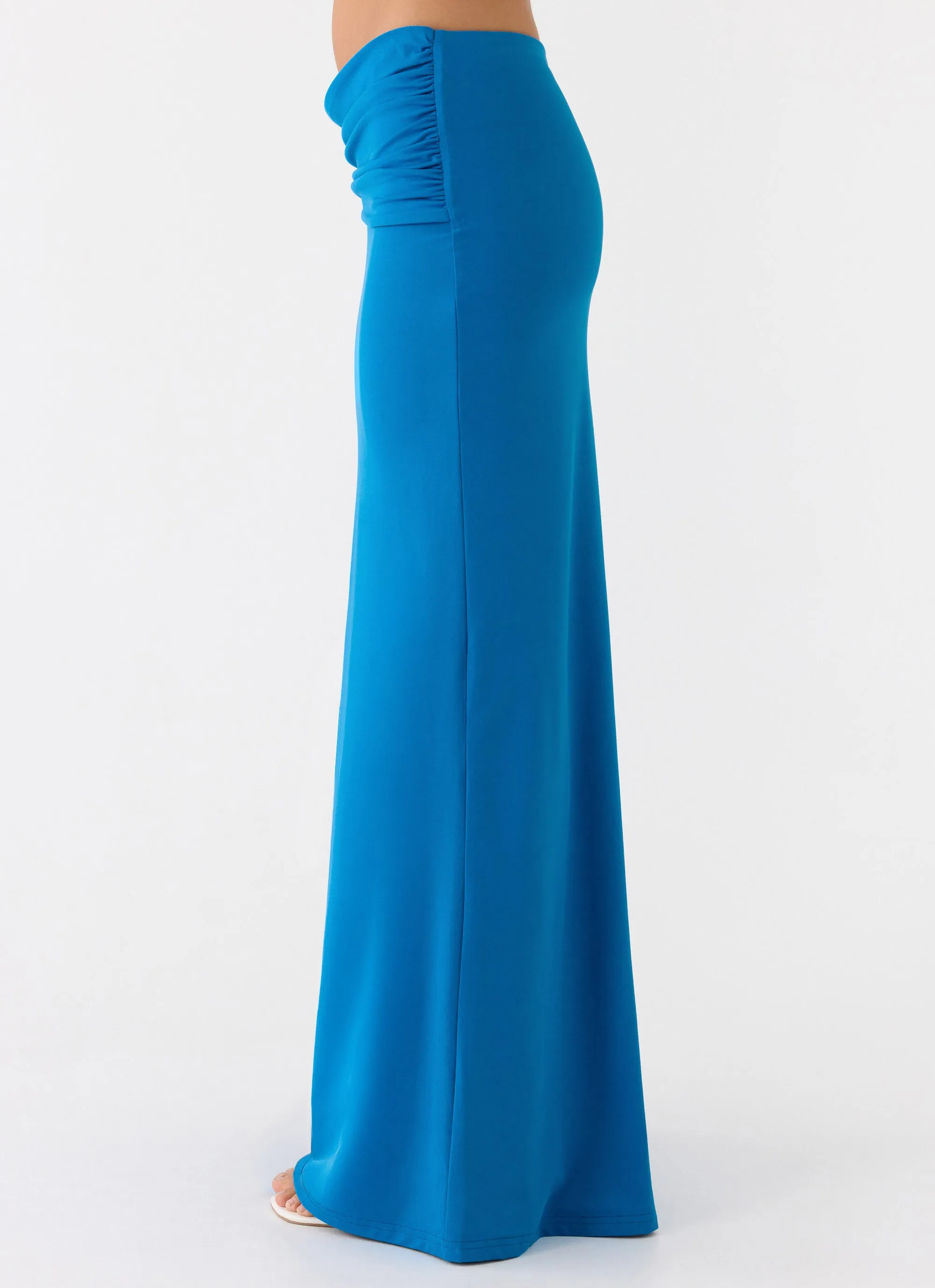 Demiase Maxi Skirt - Royal Blue sold by Peppermayo product image thumbnail 3